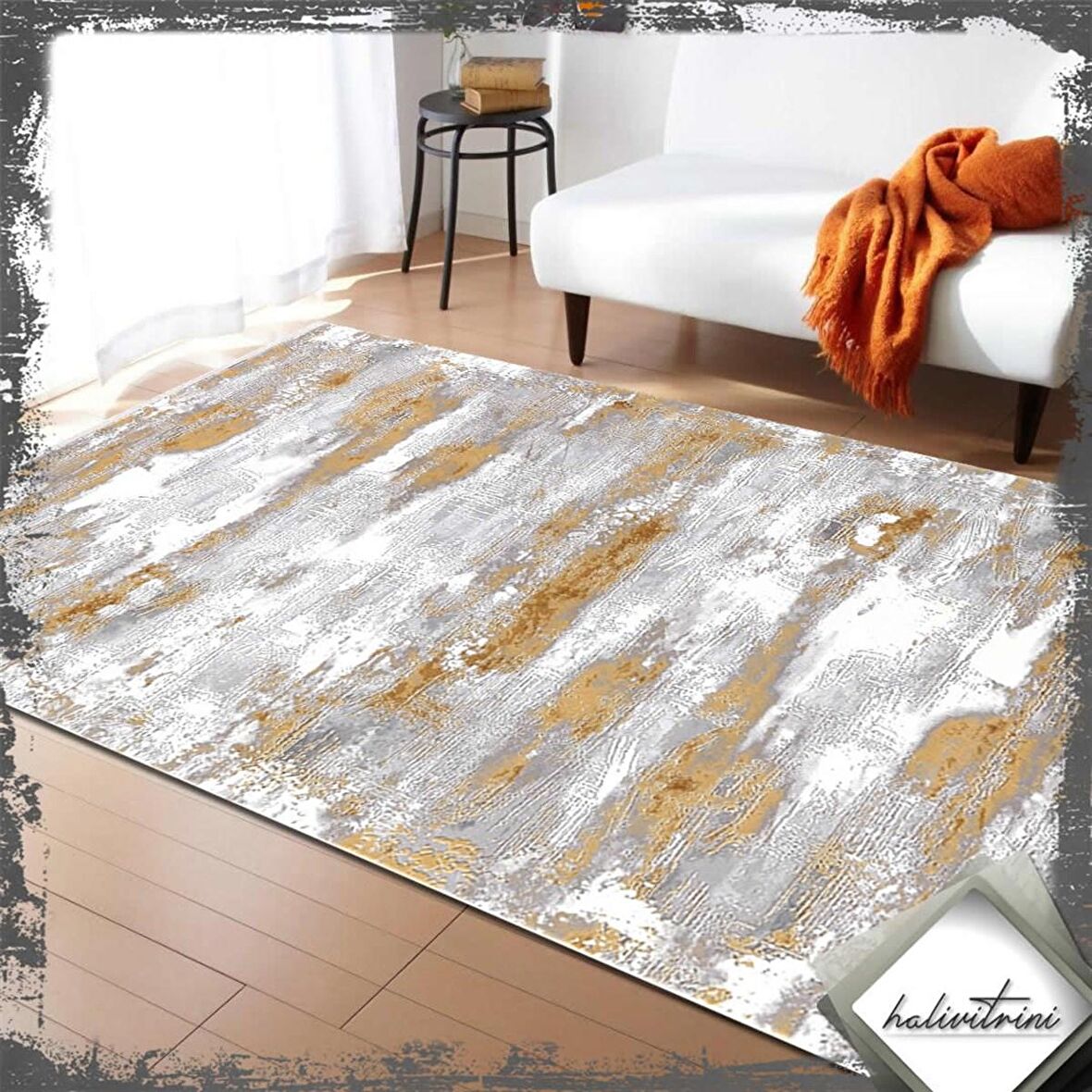 Padişah Halı Yolluk Halısı 80x150 Eternity 31971 075 gri bej