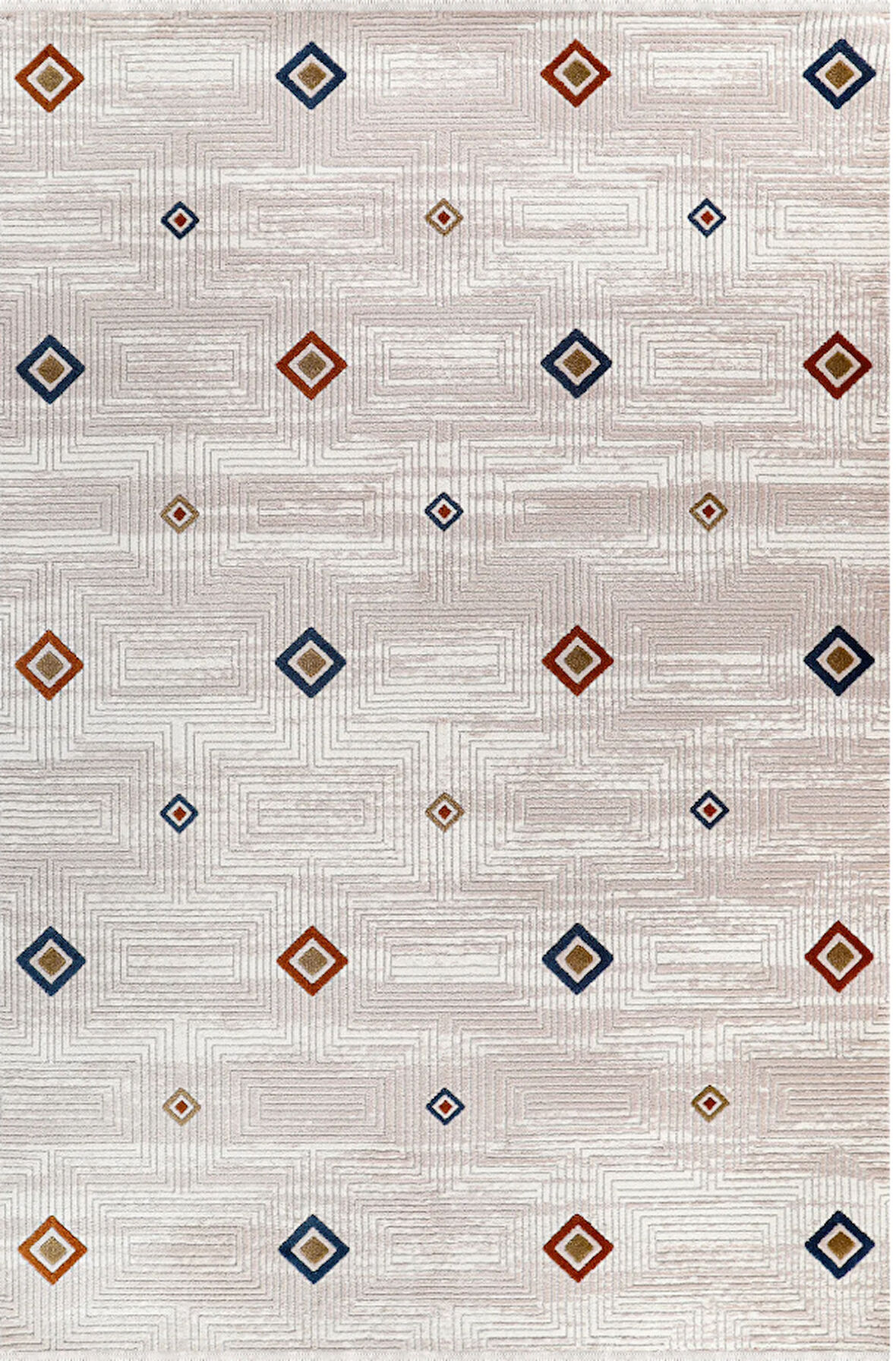 Kreasyon Halı Yolluk Halısı 80x150 Bristol BI003 Çok Renkli