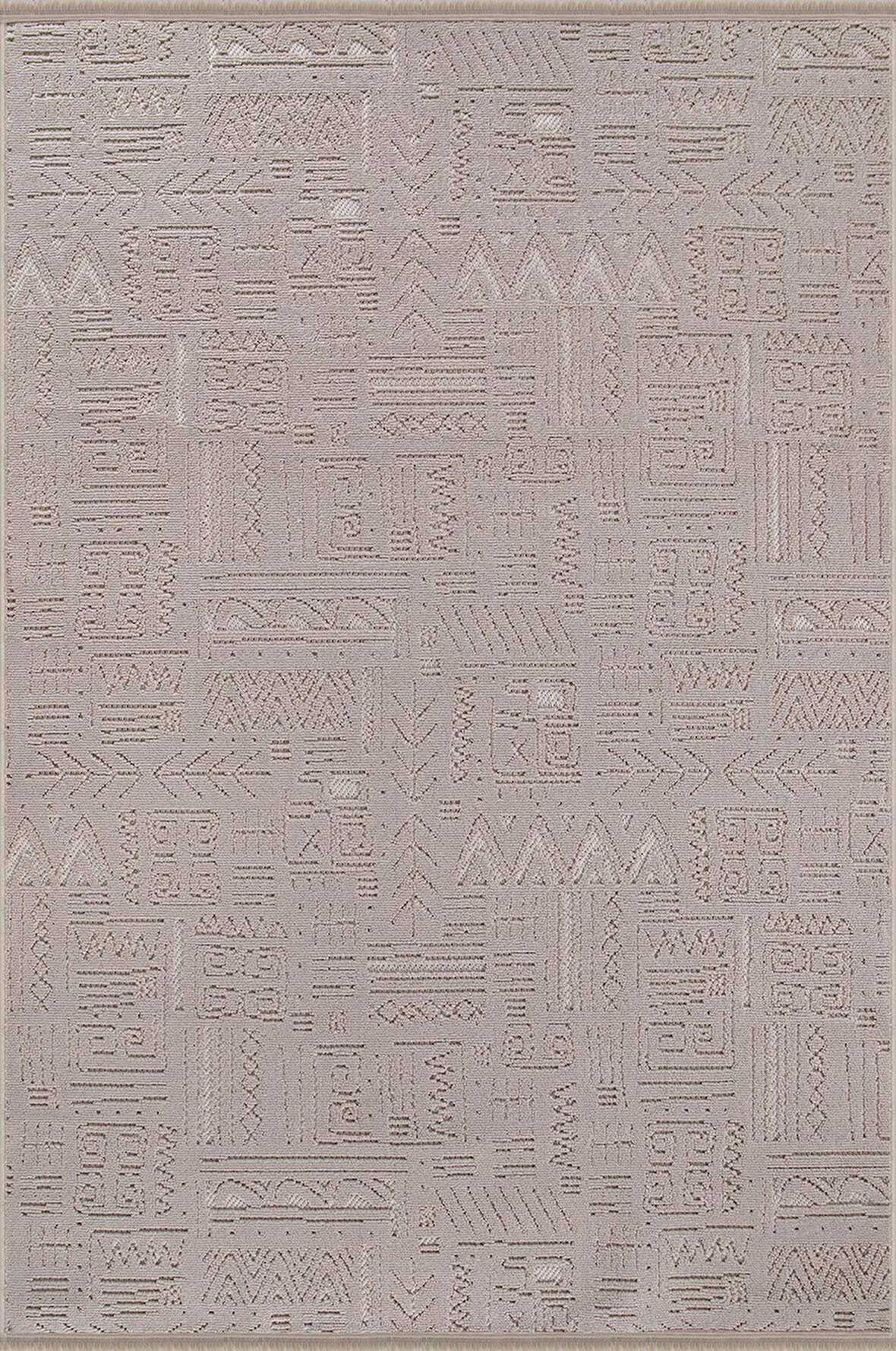 Kreasyon Halı Kişiye Özel Ölçü Yolluk Halısı 100x150 Loopo LP002 Bej