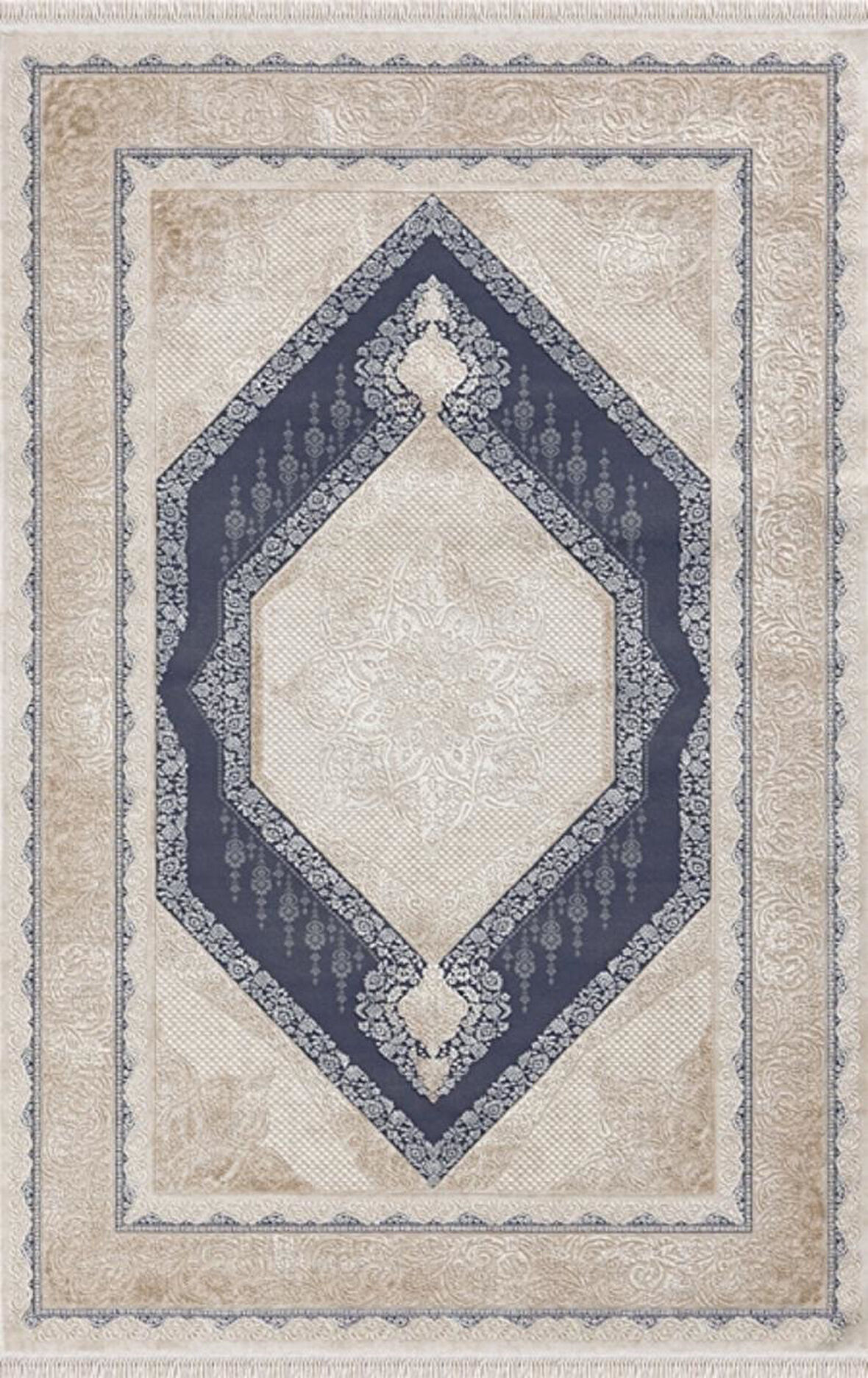 Merinos Halı Salon Halısı 200x300 Rodin 19769 035 Mavi