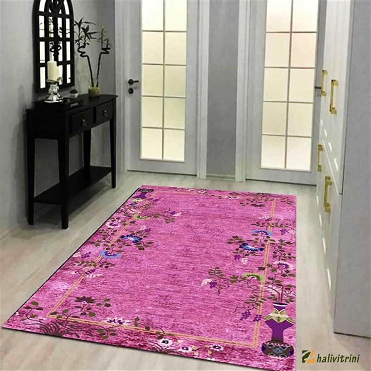 Hitit Oda Halısı Modern 120x180 Lidya Lüx 4103 Pembe