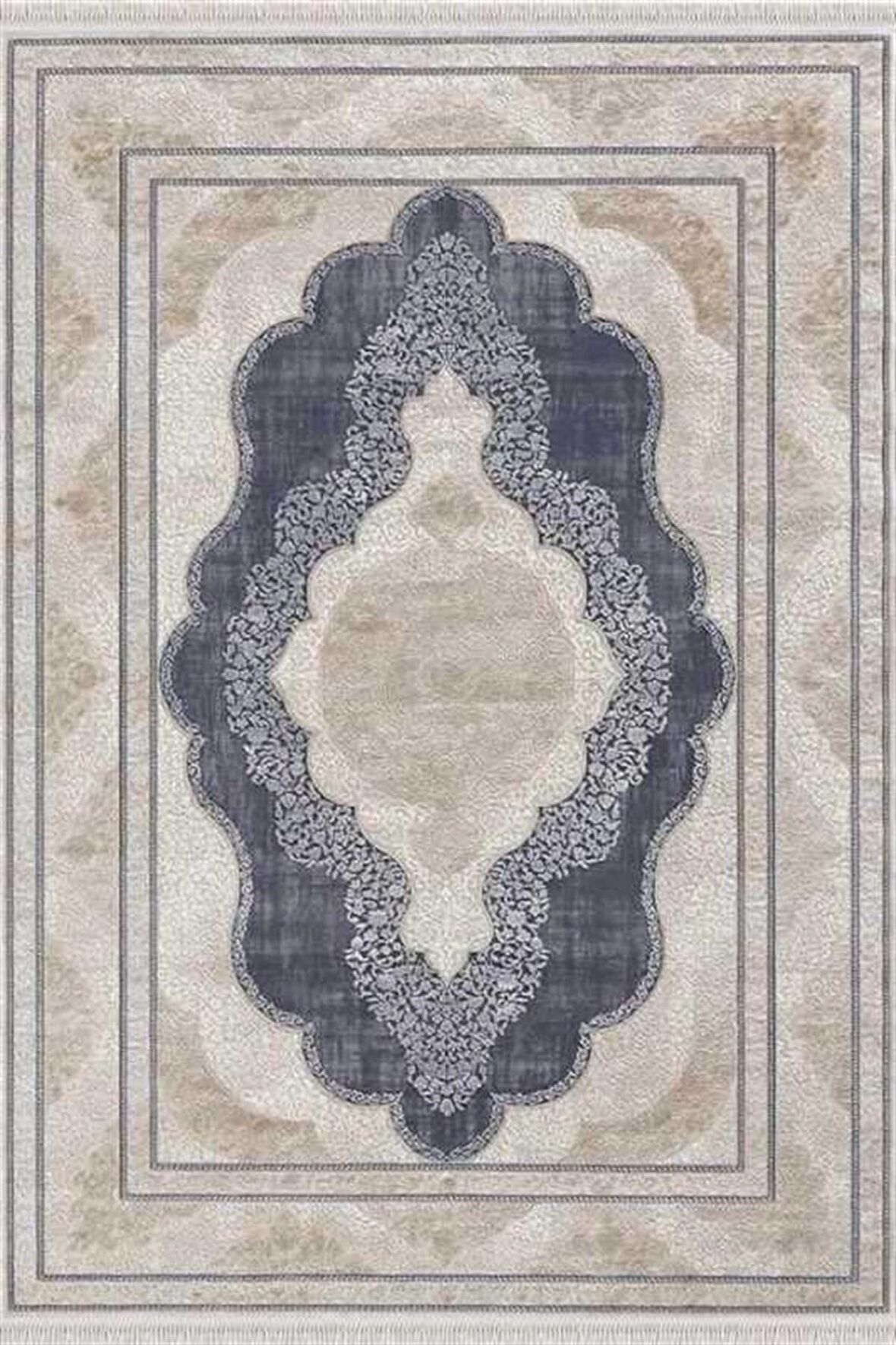 Merinos Salon Halısı Klasik 200x290 Rodin 19772 035 Mavi