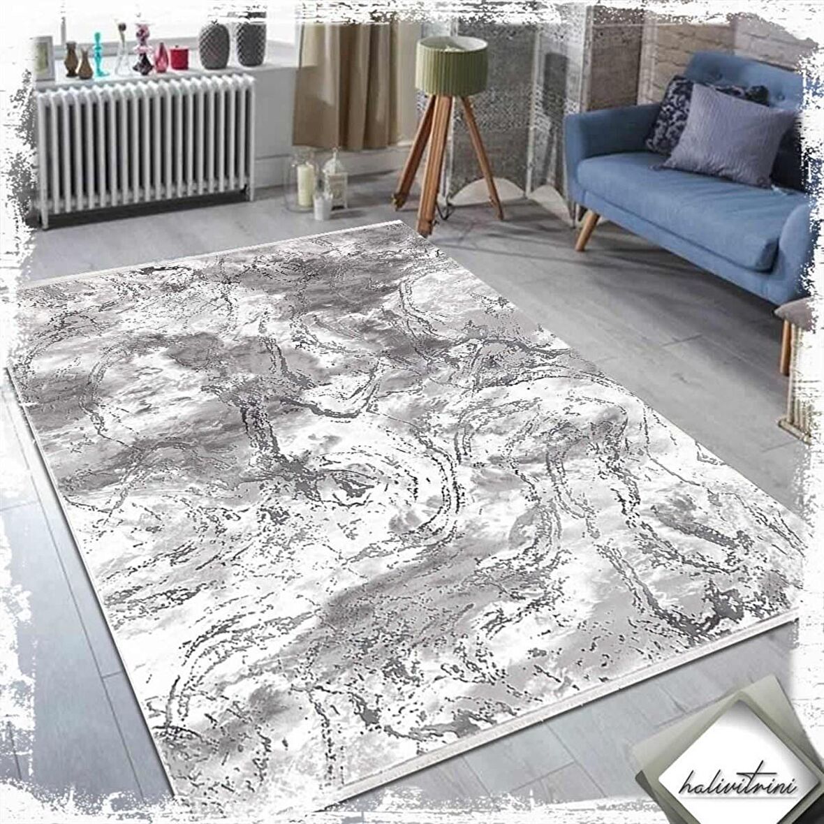 Padişah Salon Halısı Modern 200x290 Eternity 31970 095 Gri