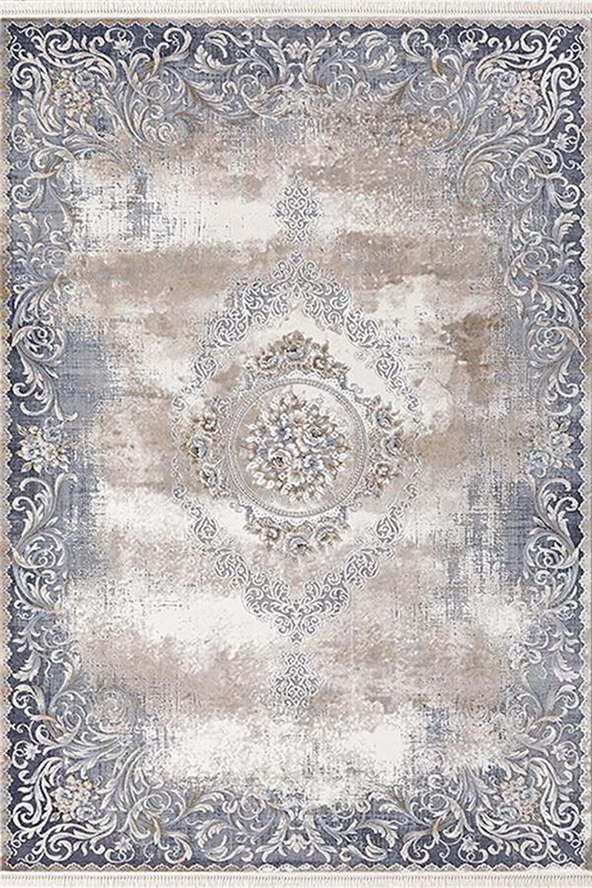 Efsane Salon Halısı Klasik 200x290 Esmira 31890 035 Mavi