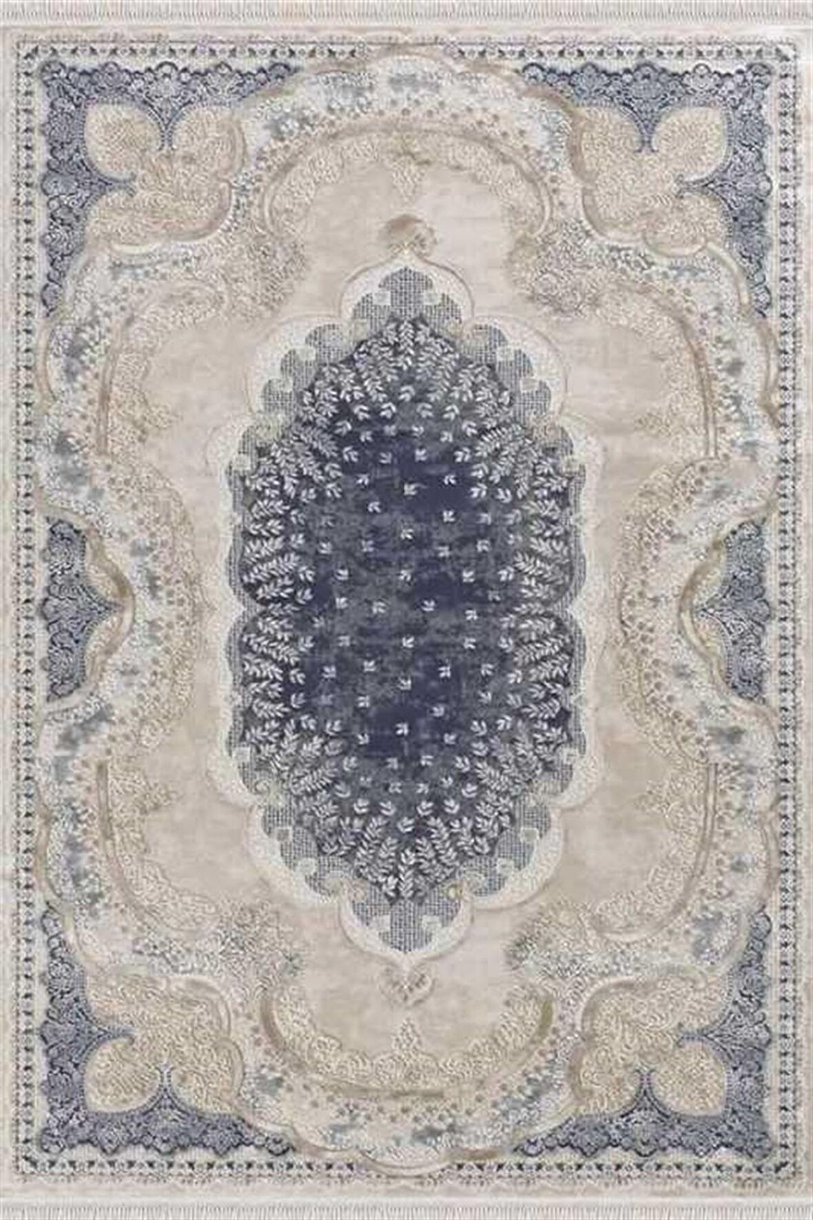 Merinos Salon Halısı Klasik 180x250 Rodin 19777 035 Mavi