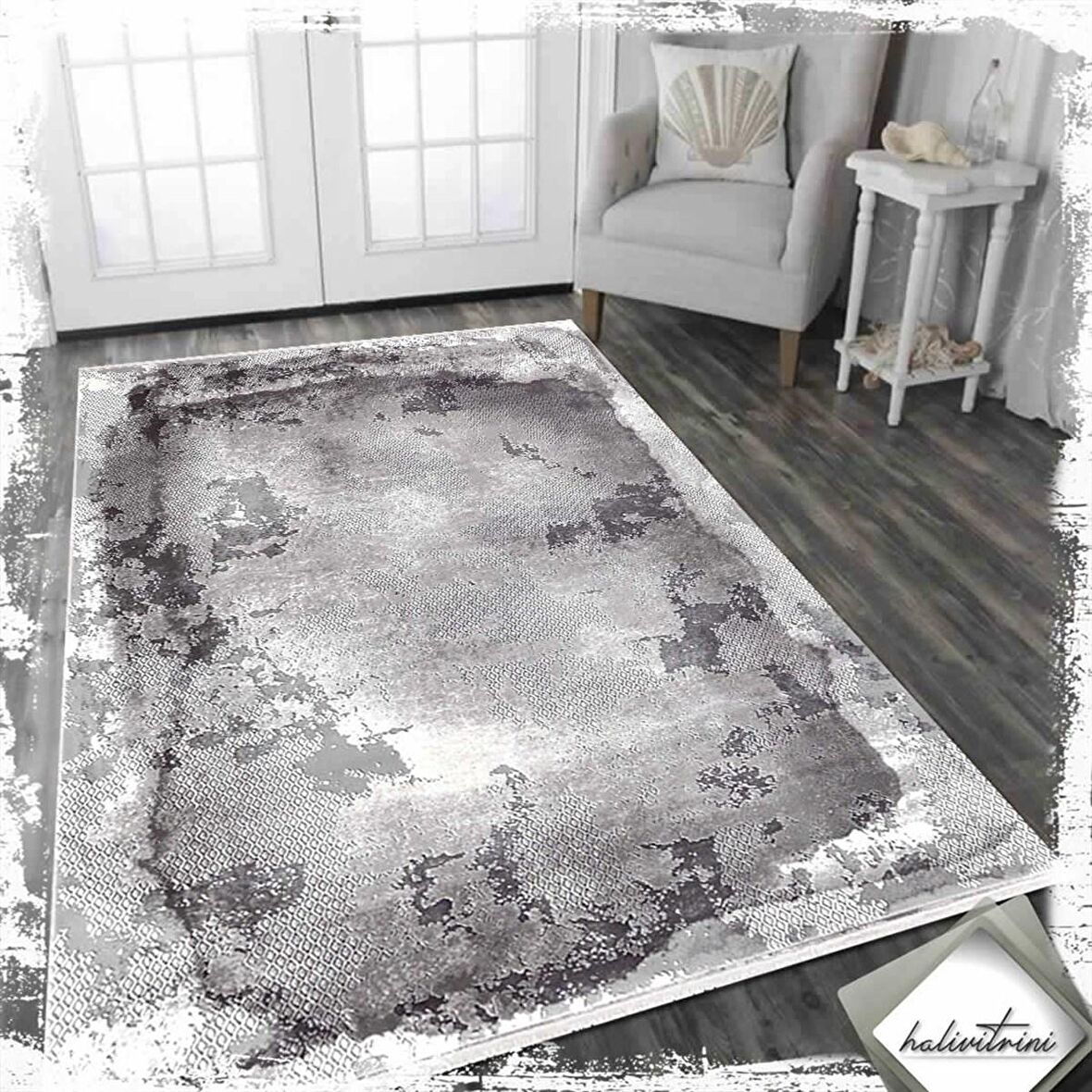 Padişah Salon Halısı Modern 200x290 Eternity 31968 095 Gri