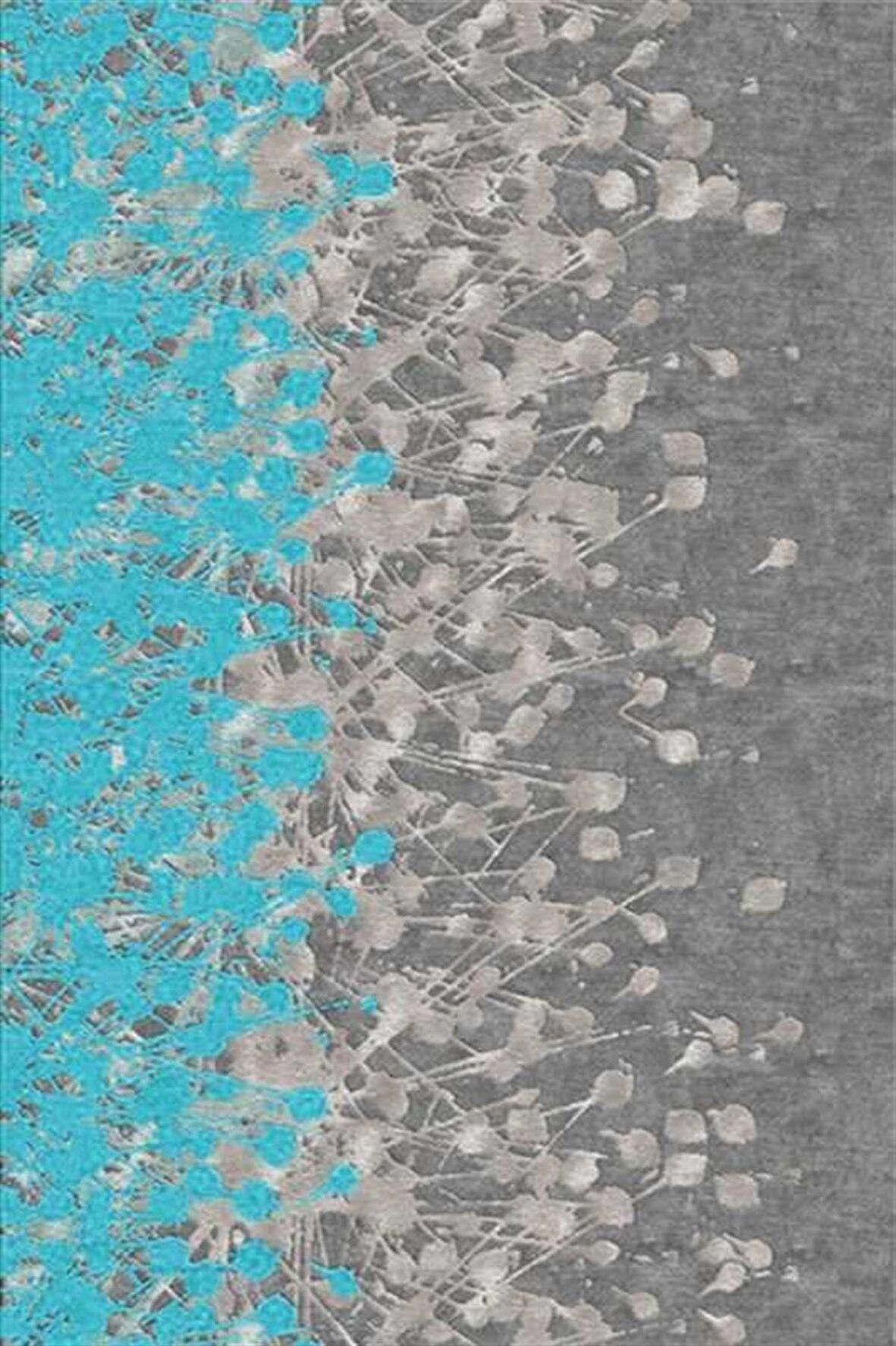Hitit Salon Halısı Modern 180x280 Lidya Lüx 4023 Gri
