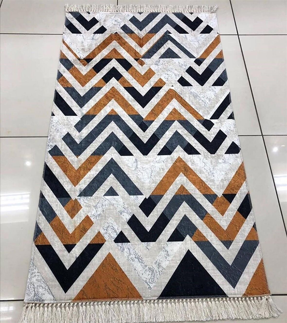 Hitit Yolluk Halısı Modern 80x300 Lidya Lüx GK151 Krem