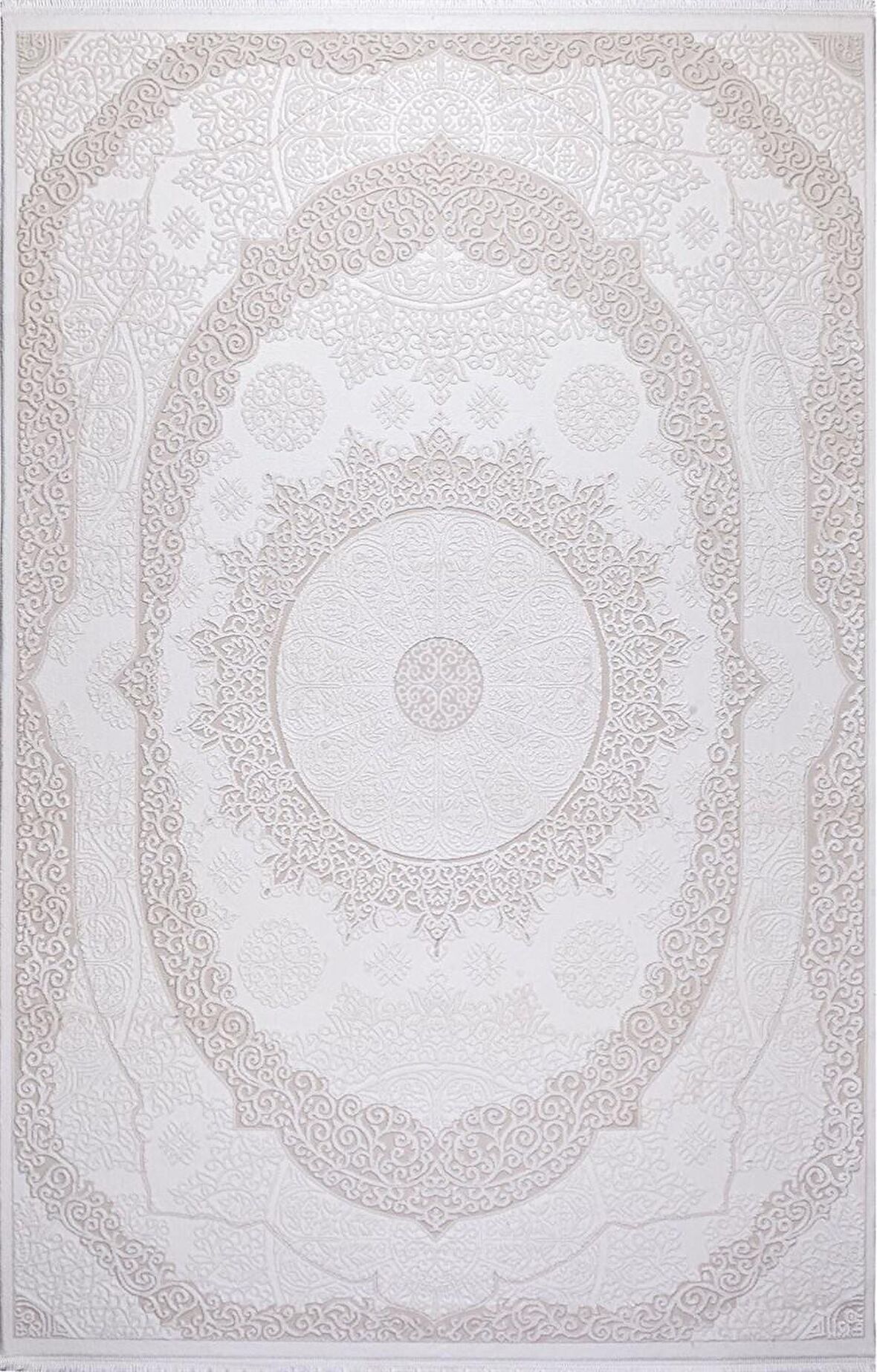 Kreasyon Yolluk Halısı Modern 80x150 Elkenz 7552 Bej
