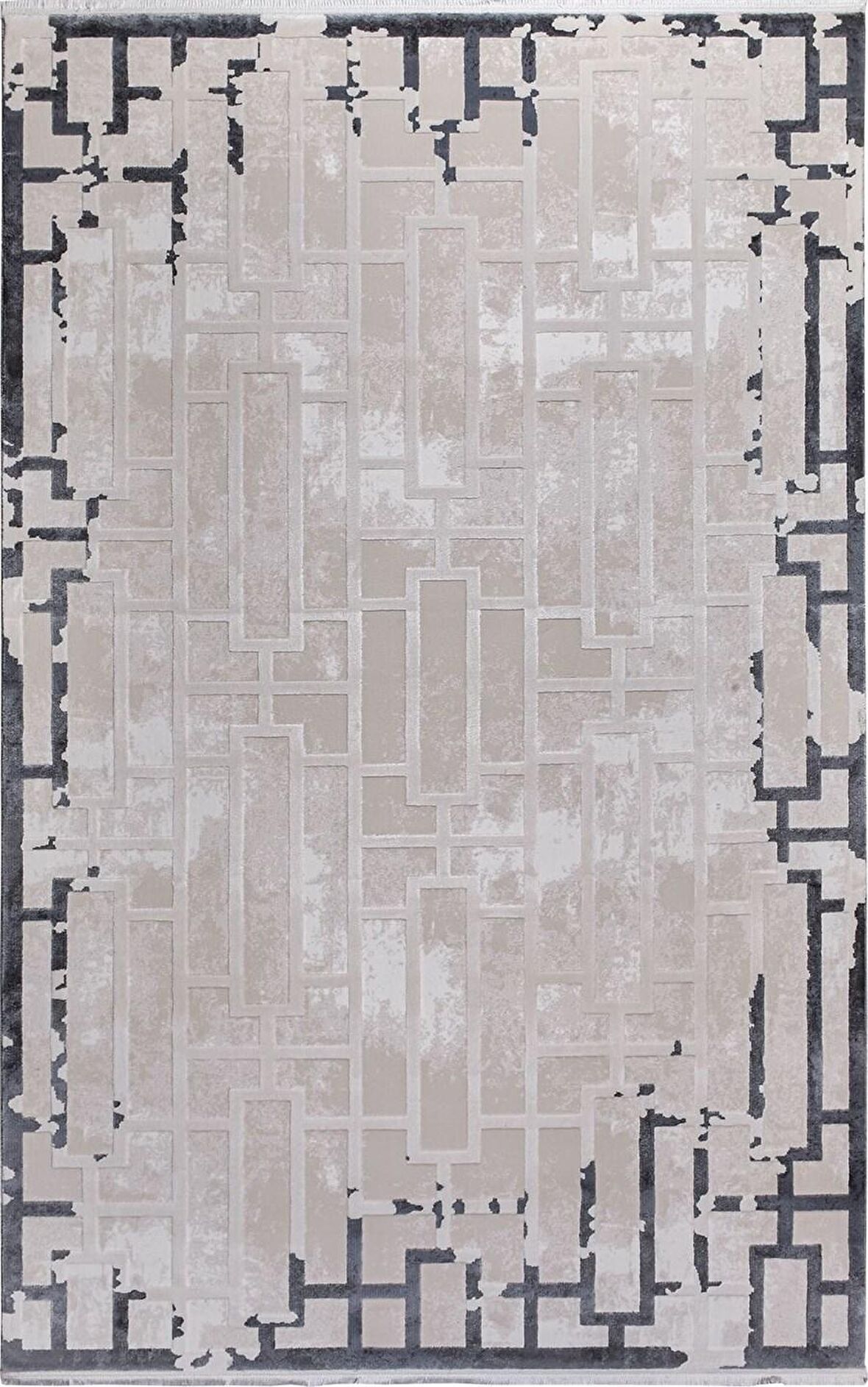 Kreasyon Yolluk Halısı Modern 80x150 Elkenz 7560 Bej