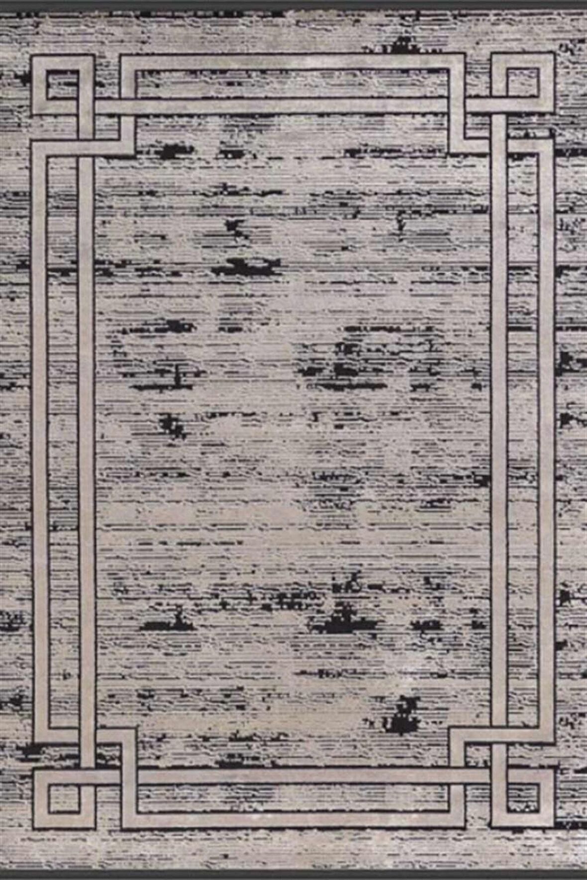 Merinos Yolluk Halısı Modern 80x150 Bamboo Lavi 34666 970 Siyah