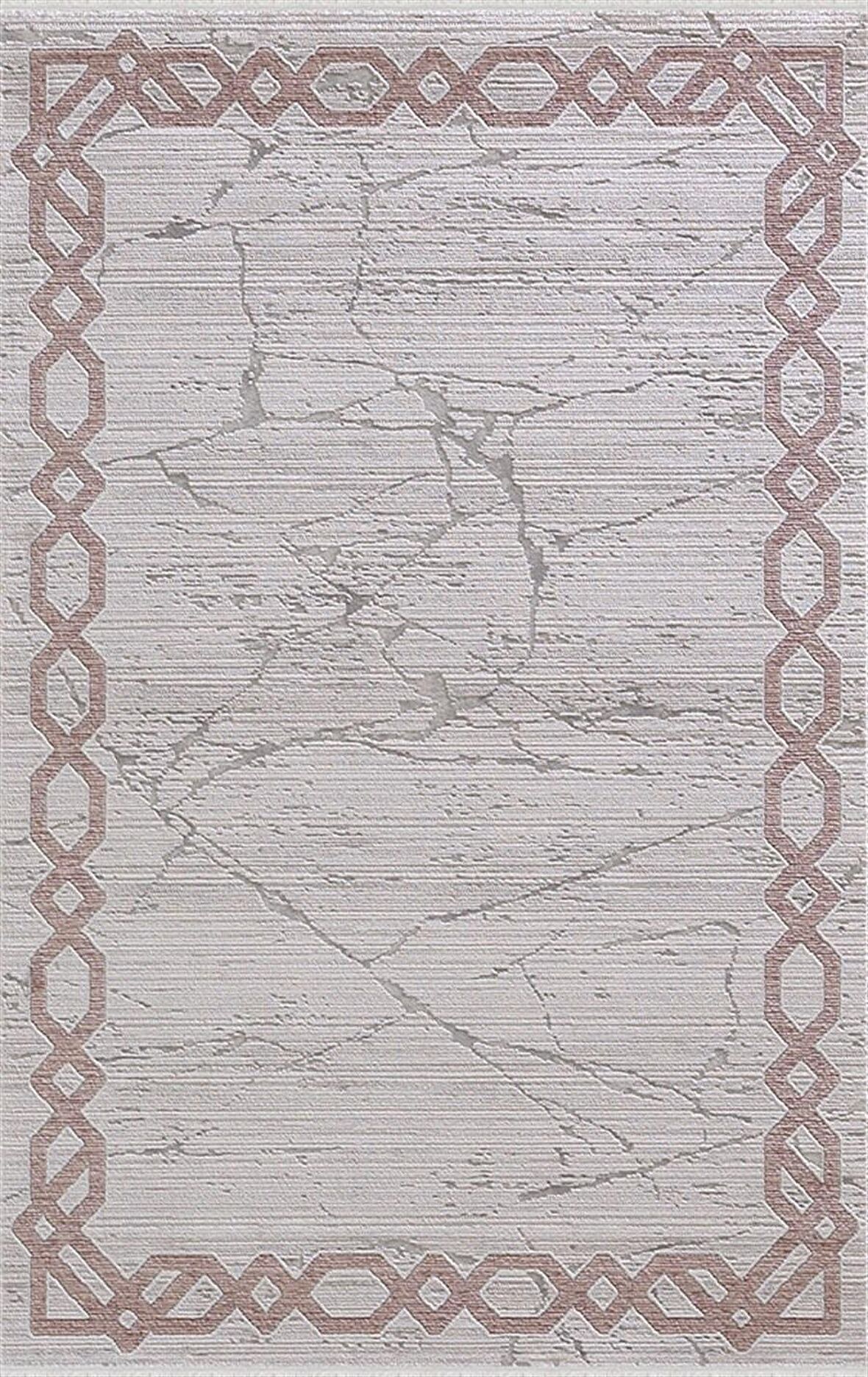 Merinos Oda Halısı Modern 150x233 Diyez 34931 055 Pembe Açık