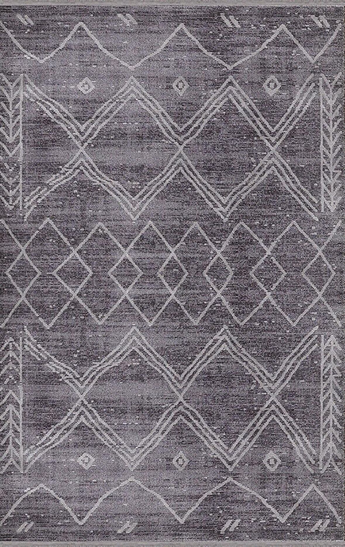Merinos Yolluk Halısı Modern 80x150 Therapy 36124 090 Antrasit