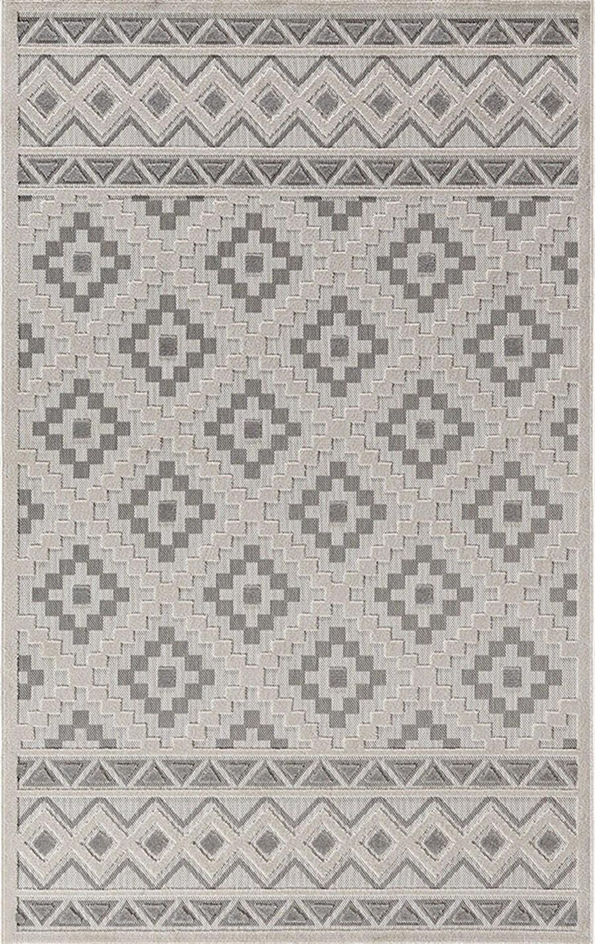Merinos Salon Halısı Modern 200x290 Launge 54097 260 Gri
