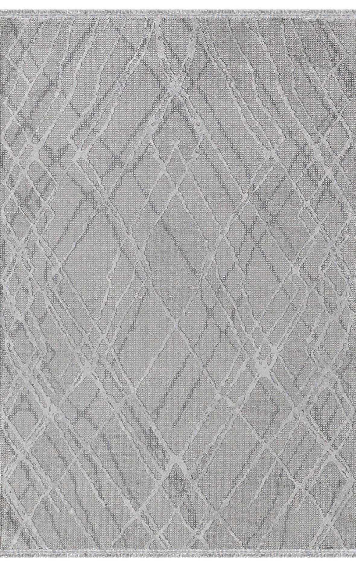 Padişah Salon Halısı Modern 200x290 Zeta 36149 095 Gri