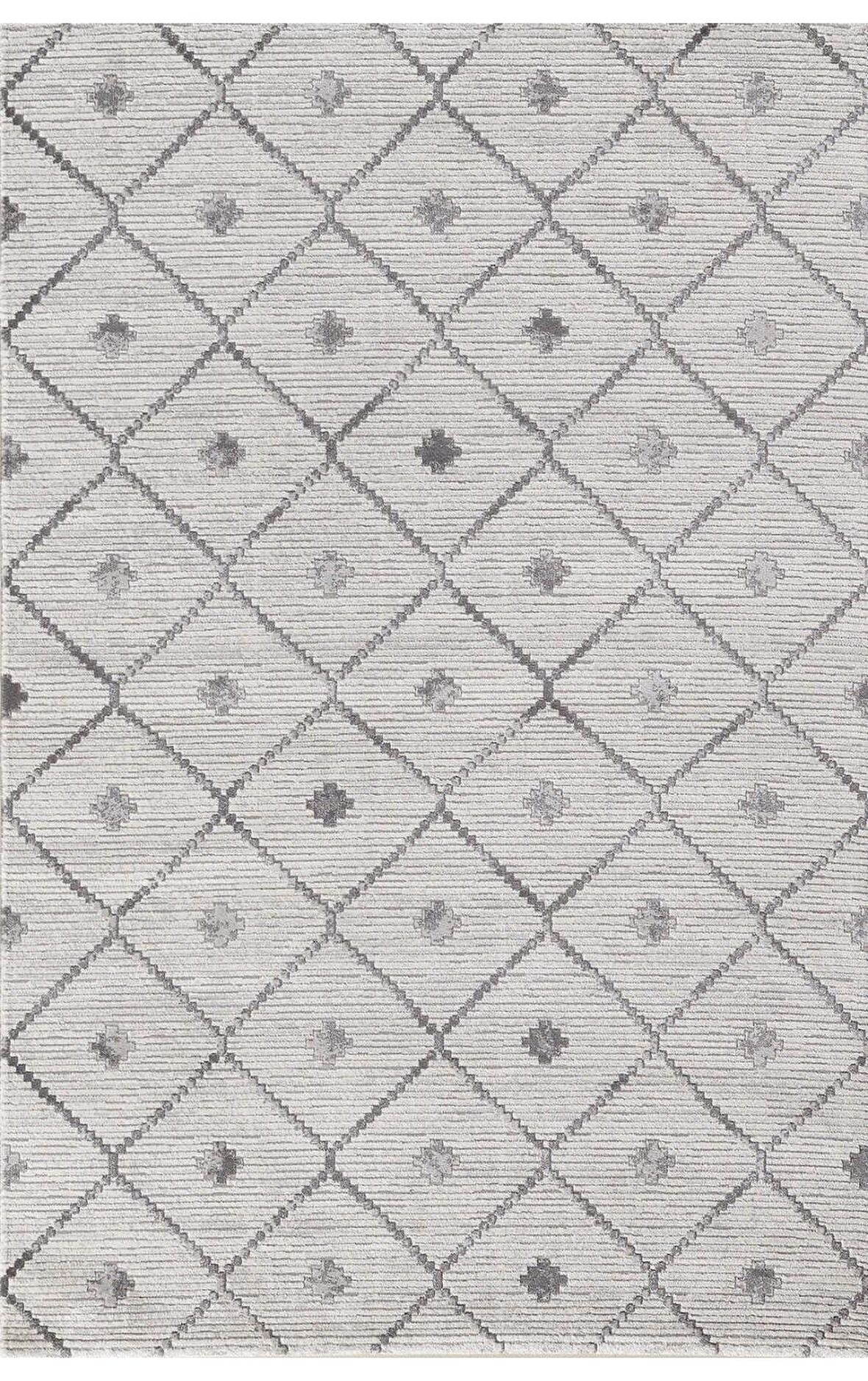 Padişah Salon Halısı Modern 200x290 Paris 36232 095 Gri