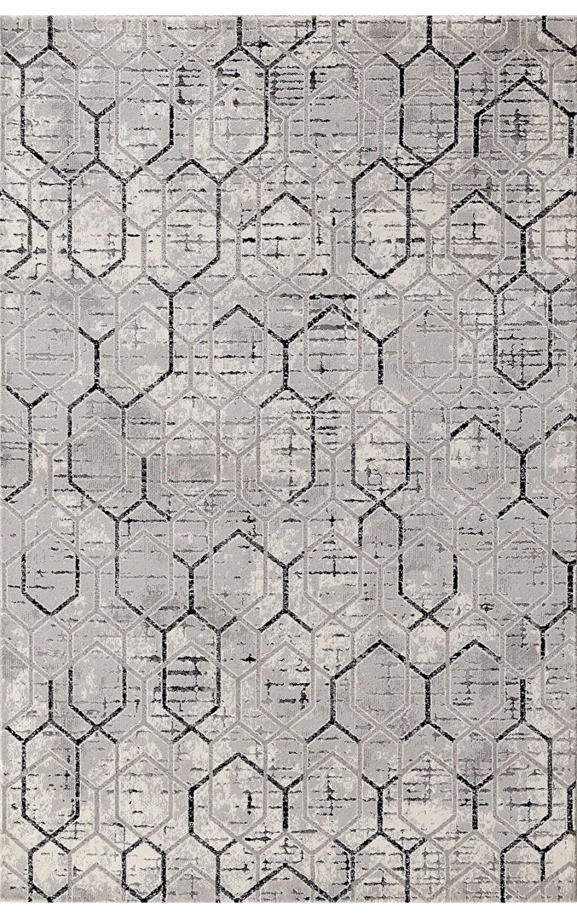 Padişah Oda Halısı Modern 150x233 Paris 36196 095 Gri