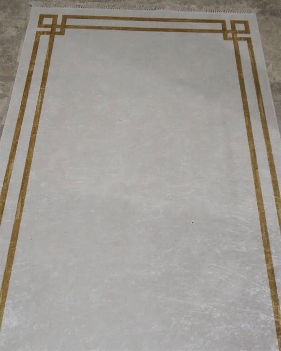 Hitit Yolluk Halısı Modern 80x140 Lidya Lüx 4209 Altın