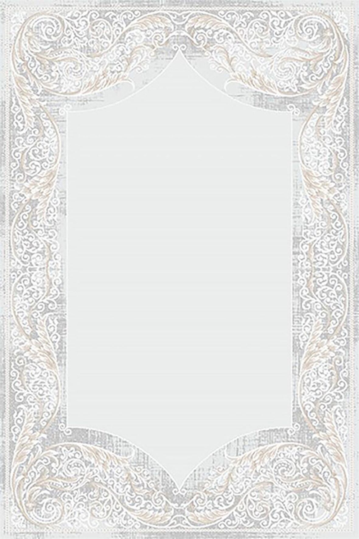 Kreasyon Yolluk Halısı Klasik 80x150 Vavien 1375 Krem