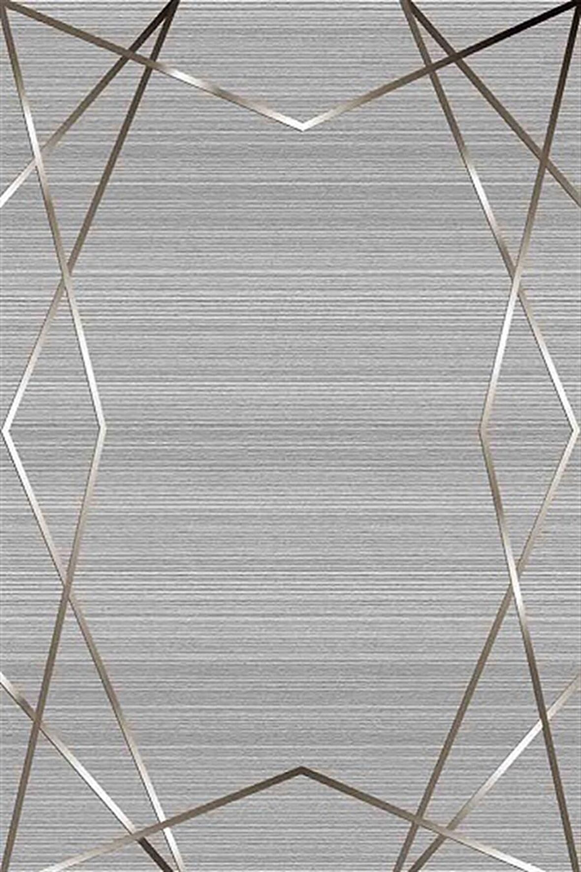 Kreasyon Dijital Yolluk Halısı Modern 80x150 Pandora 2716 Gri