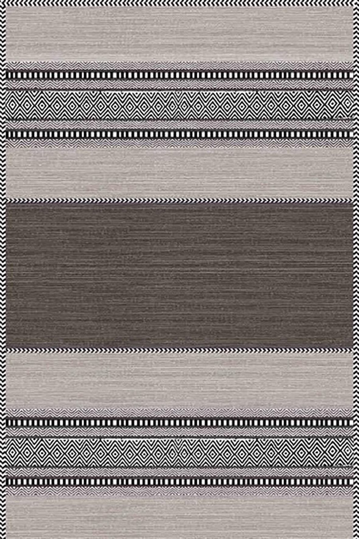 Kreasyon Dijital Yolluk Halısı Modern 80x150 Pandora 2742 Vizon