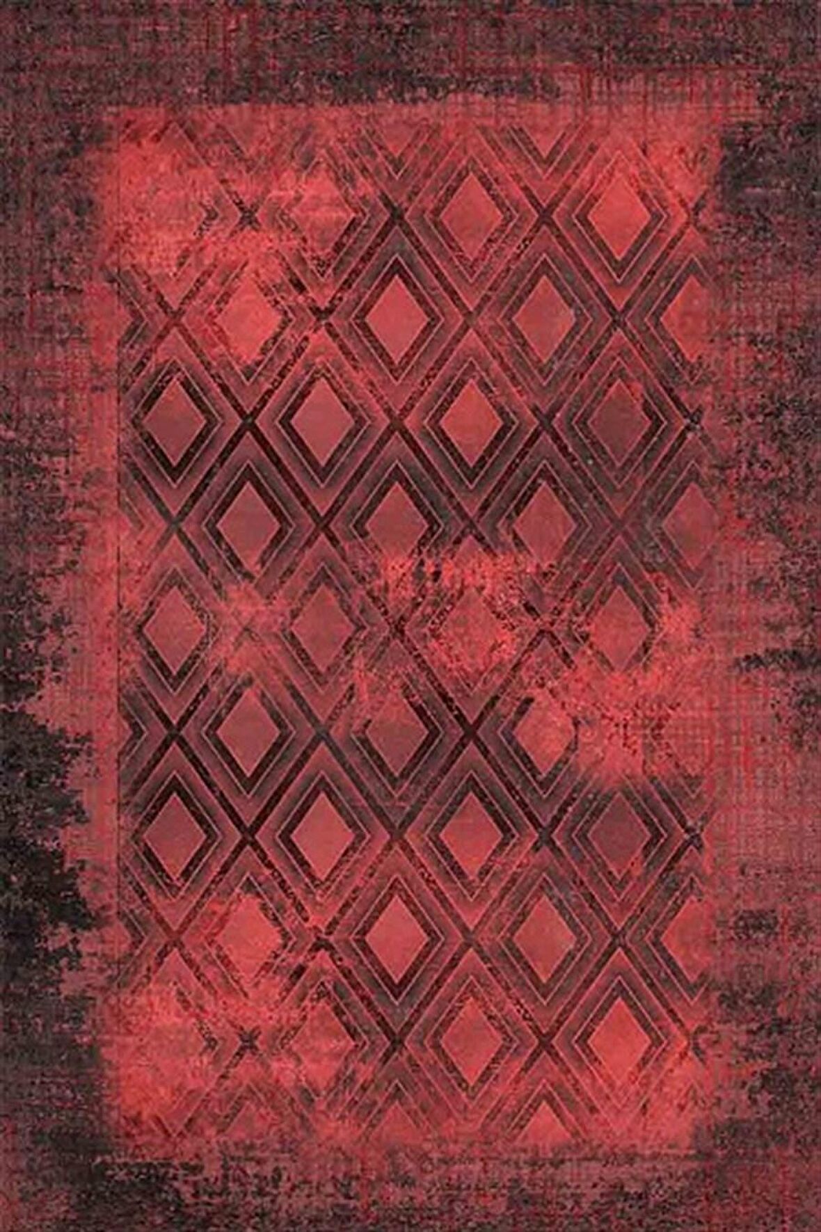 Kreasyon Dijital Yolluk Halısı Otantik 80x150 Pandora 2765 Bordo