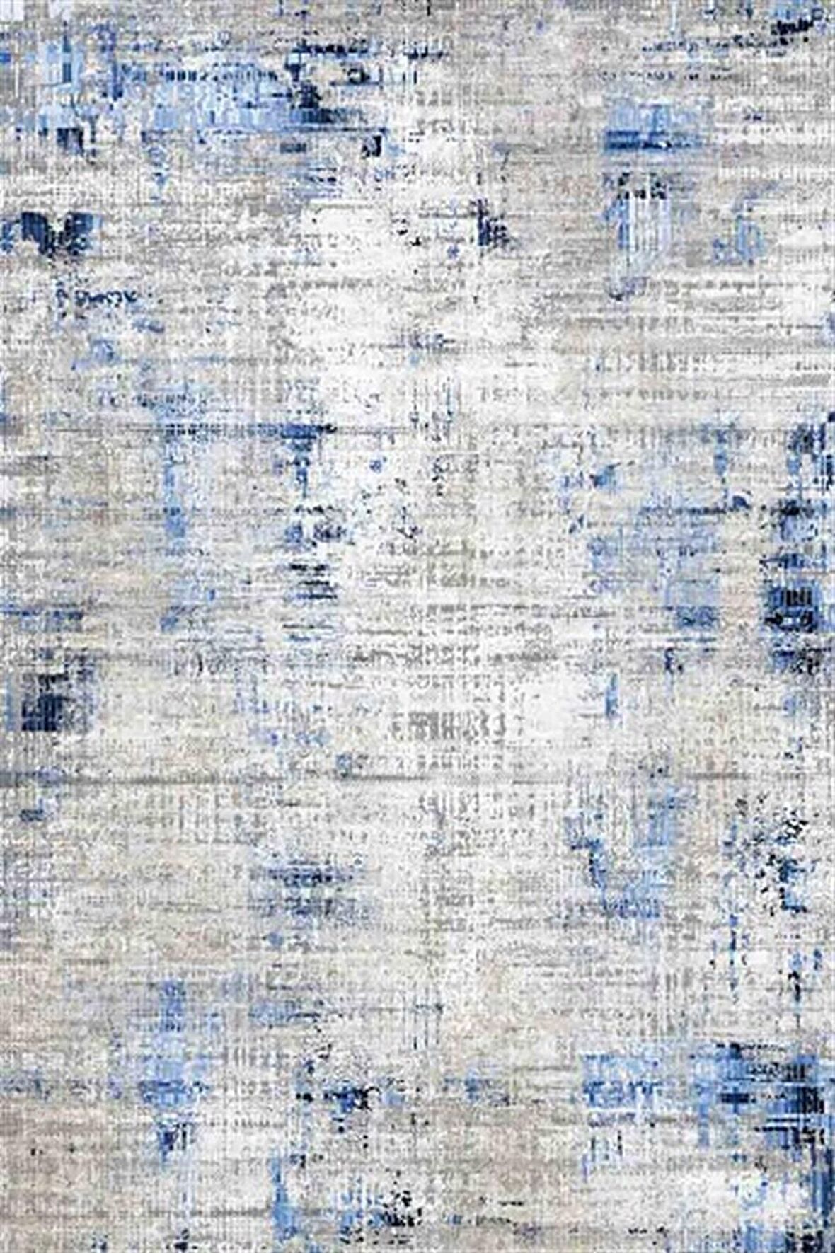 Kreasyon Dijital Oda Halısı Modern 120x180 Pandora 2732 Mavi