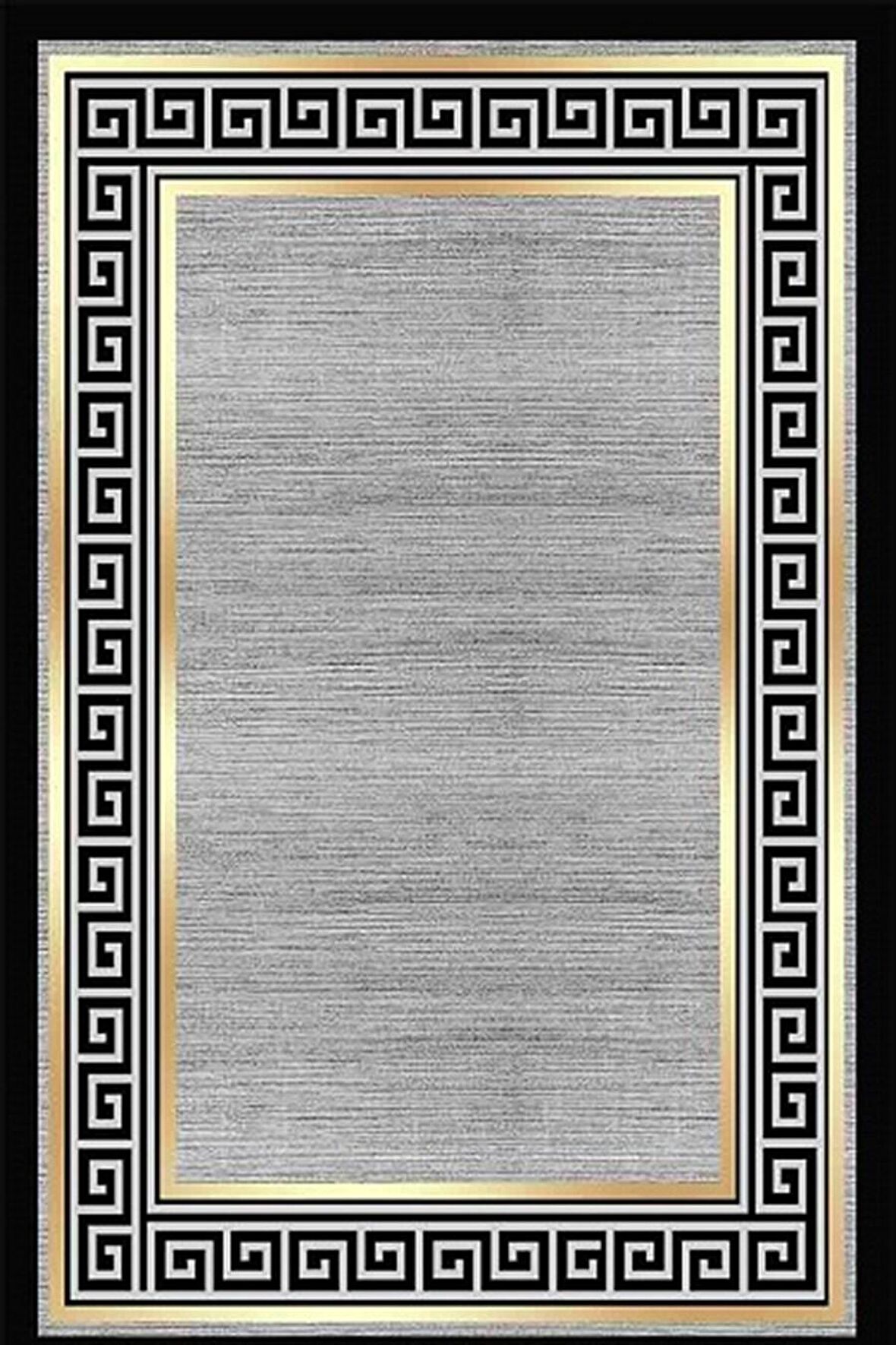 Kreasyon Dijital Salon Halısı Modern 180x250 Pandora 2722 Gri