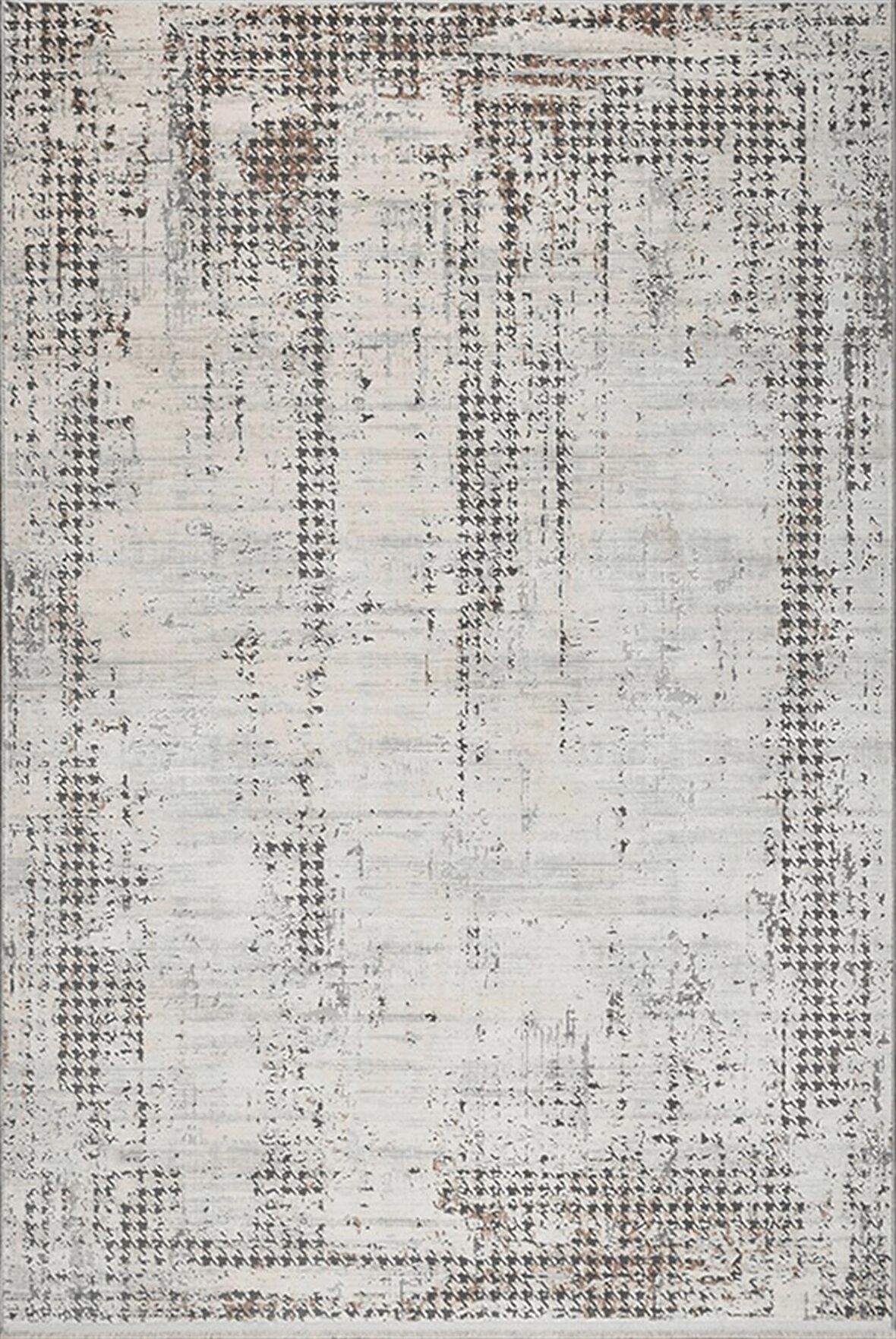 Kreasyon Yolluk Halısı Modern 80x150 Mazzini 1479 Gri