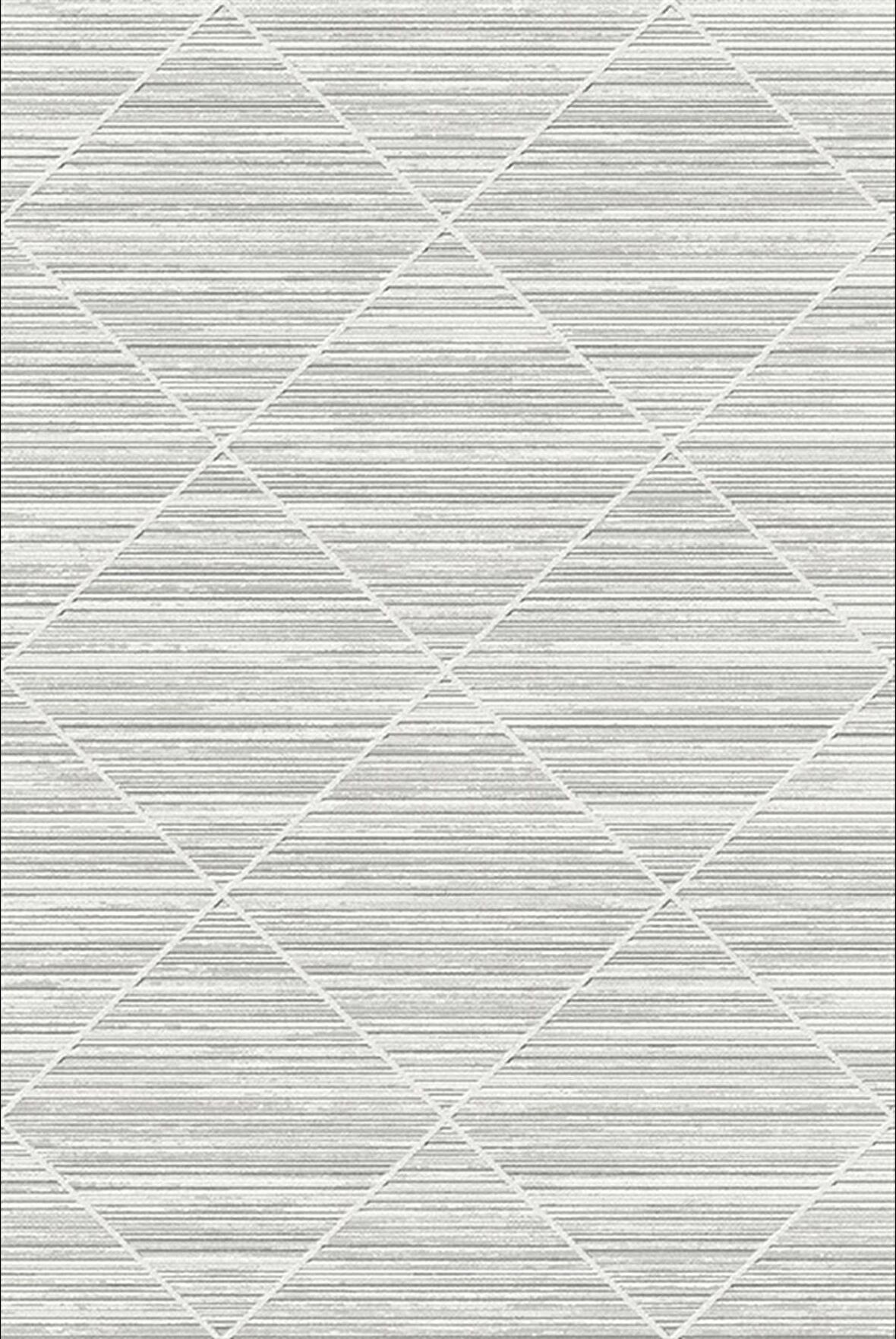 Kreasyon Yolluk Halısı Modern 100x200 Hesna A0006 Gri