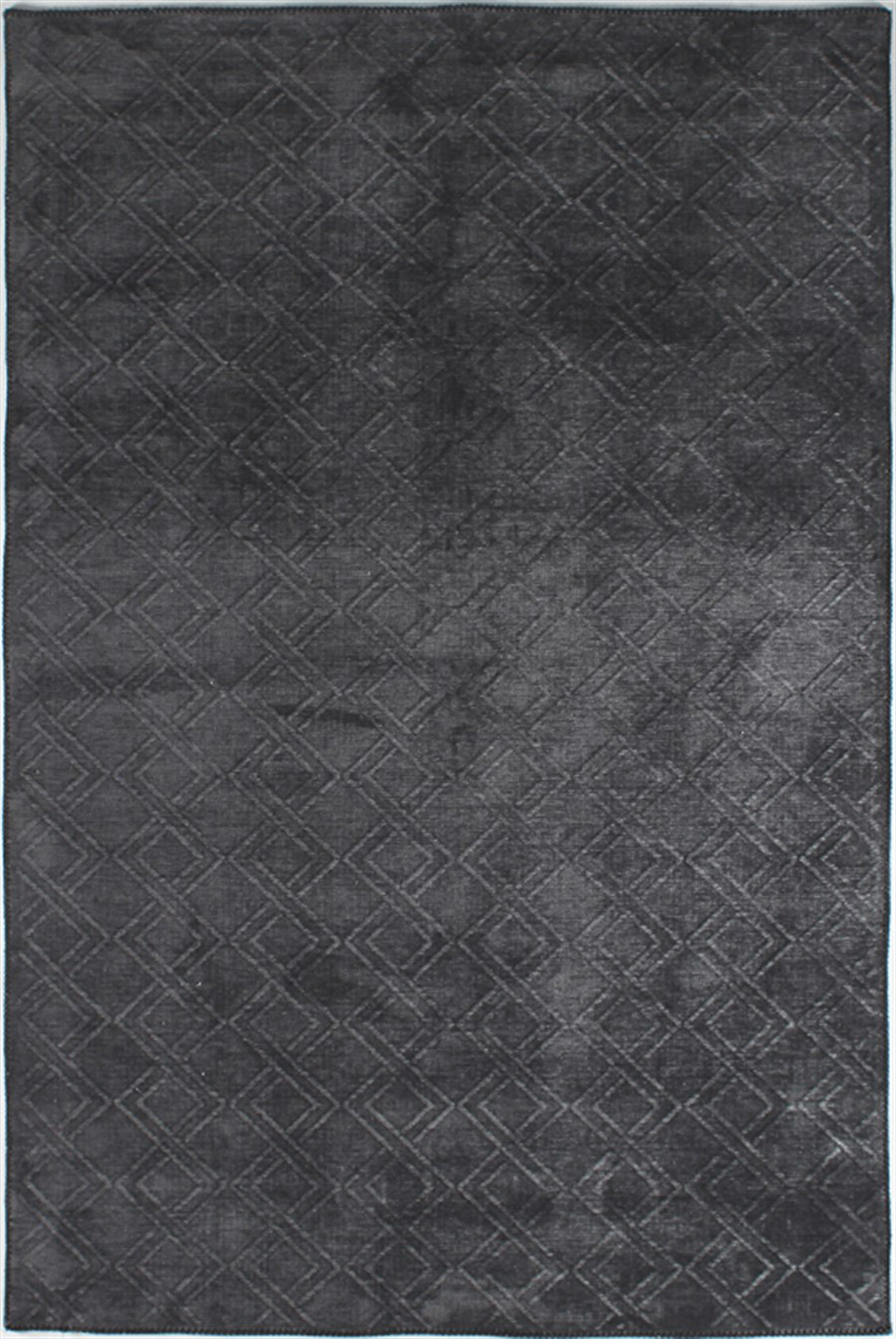 Kreasyon Oda Halısı Modern 120x180 Wellsoft A0042 Siyah
