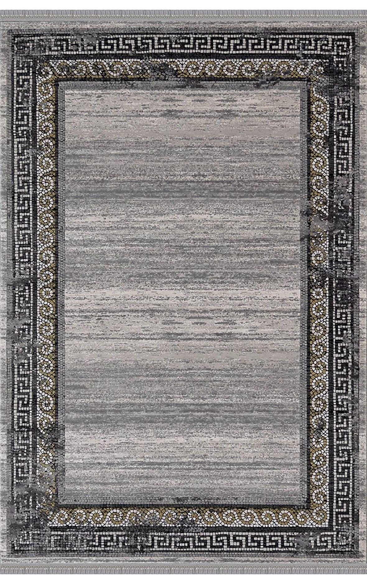 Padişah Oda Halısı Modern 125x200 Santo 34677 090 Gri