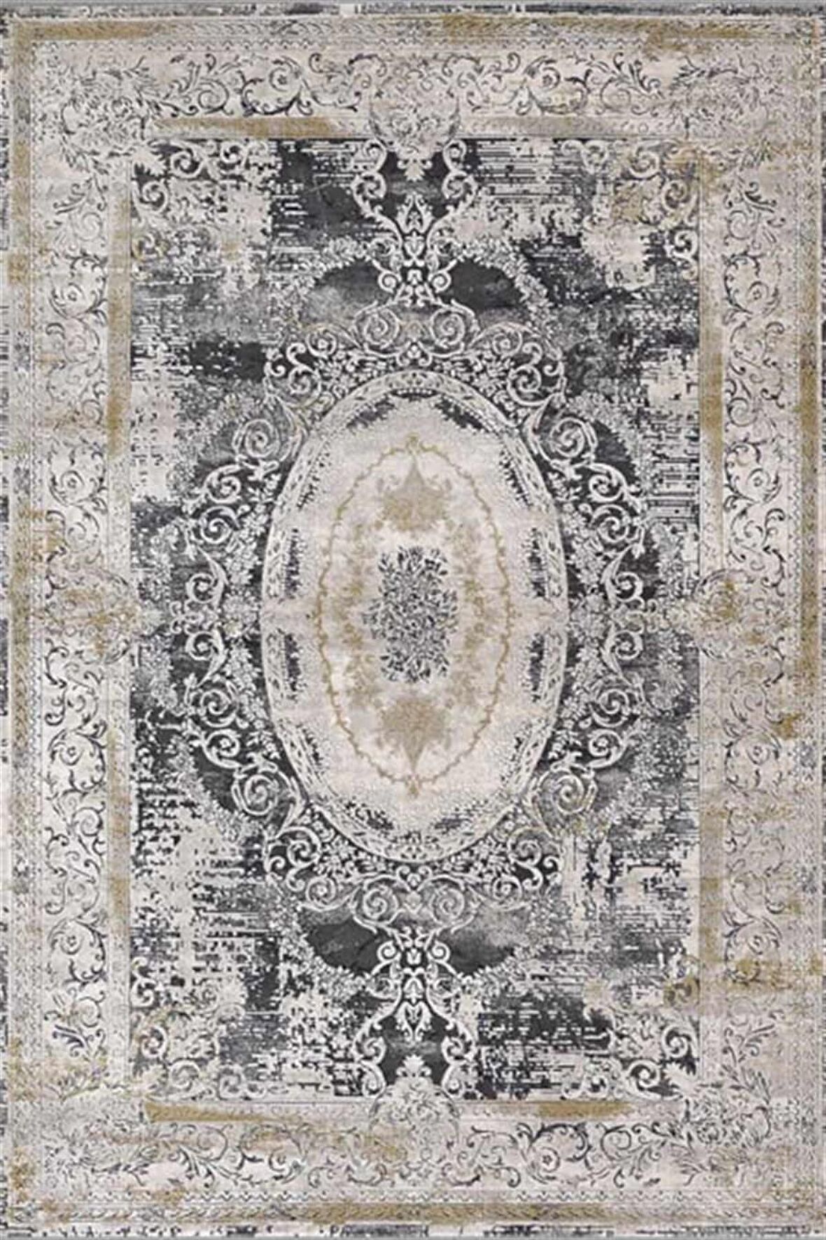 Padişah Oda Halısı Klasik 125x200 Santo 31881 090 Gri