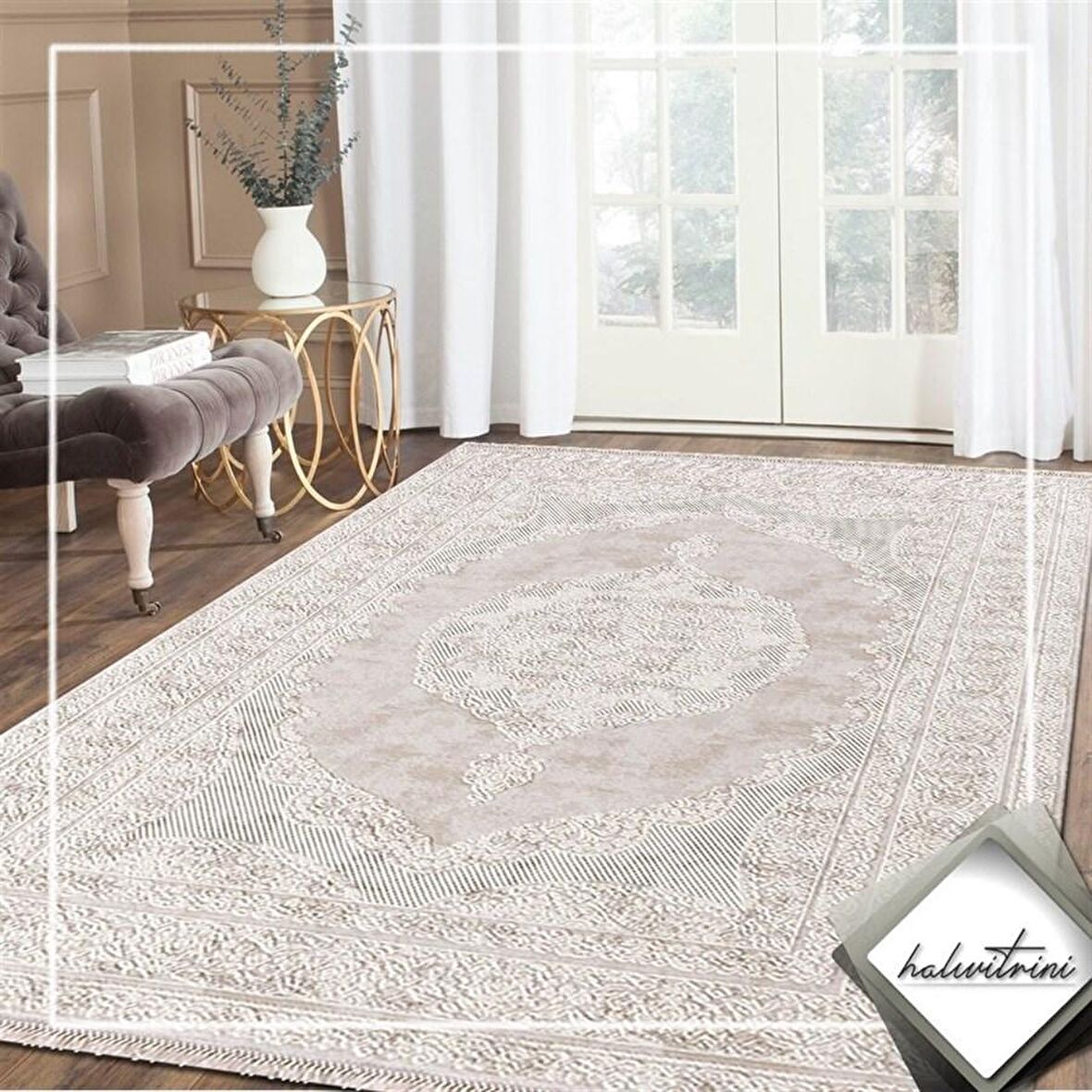 Padişah Yolluk Halısı Klasik 80x150 Santo 32840 060 Bej