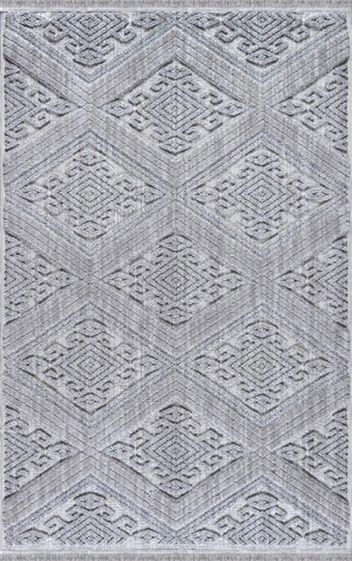 Padişah Salon Halısı Modern 200x290 Ferida 61580 095 Gri