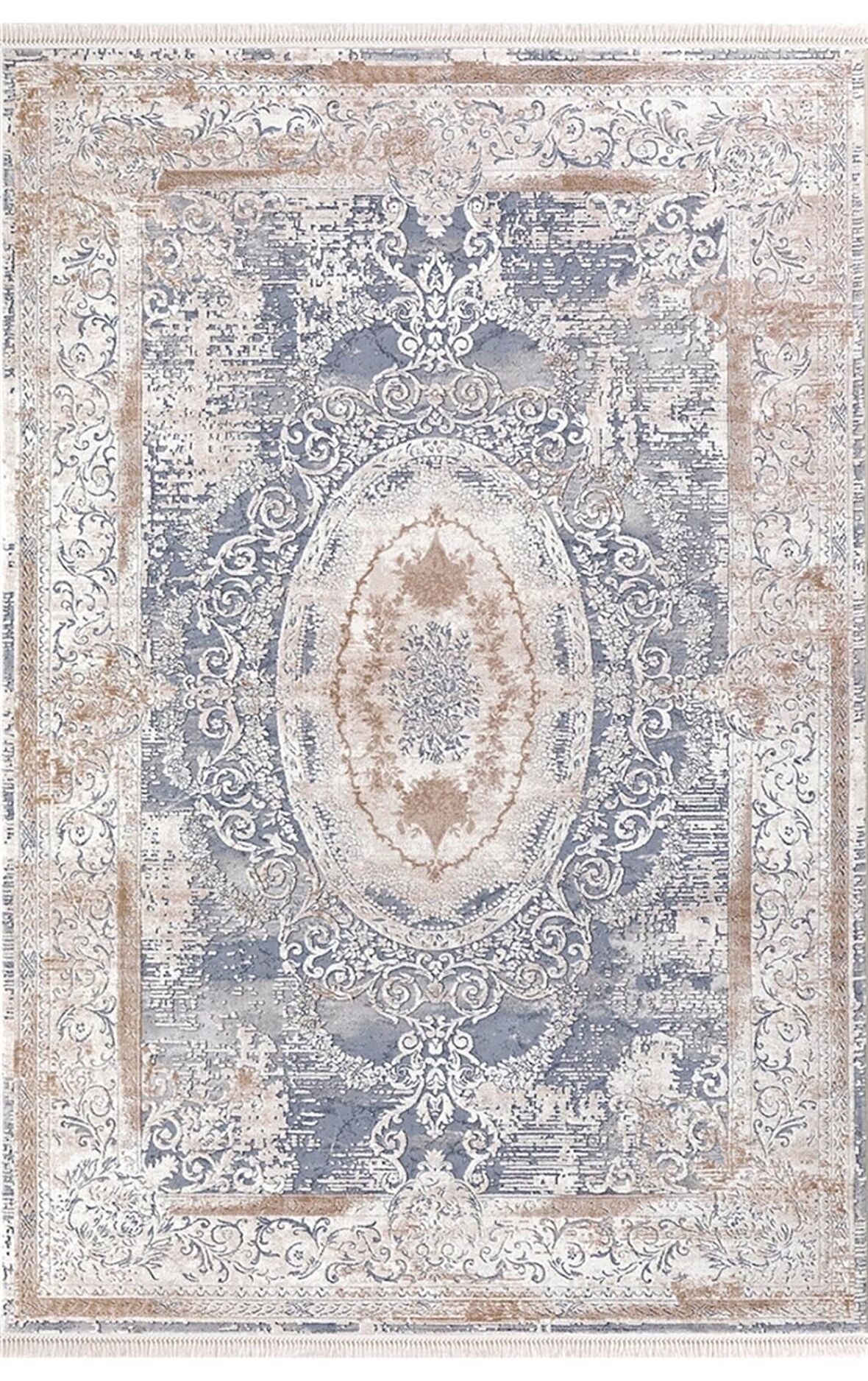 Padişah Salon Halısı Klasik 200x290 Santo 31881 035 Mavi