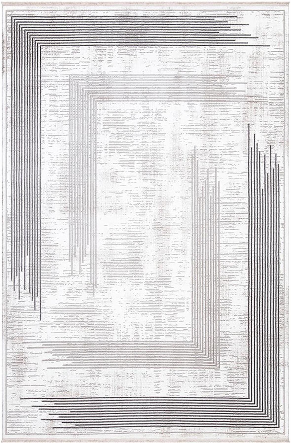İpek Halı Modern Gordion 16108 Gri