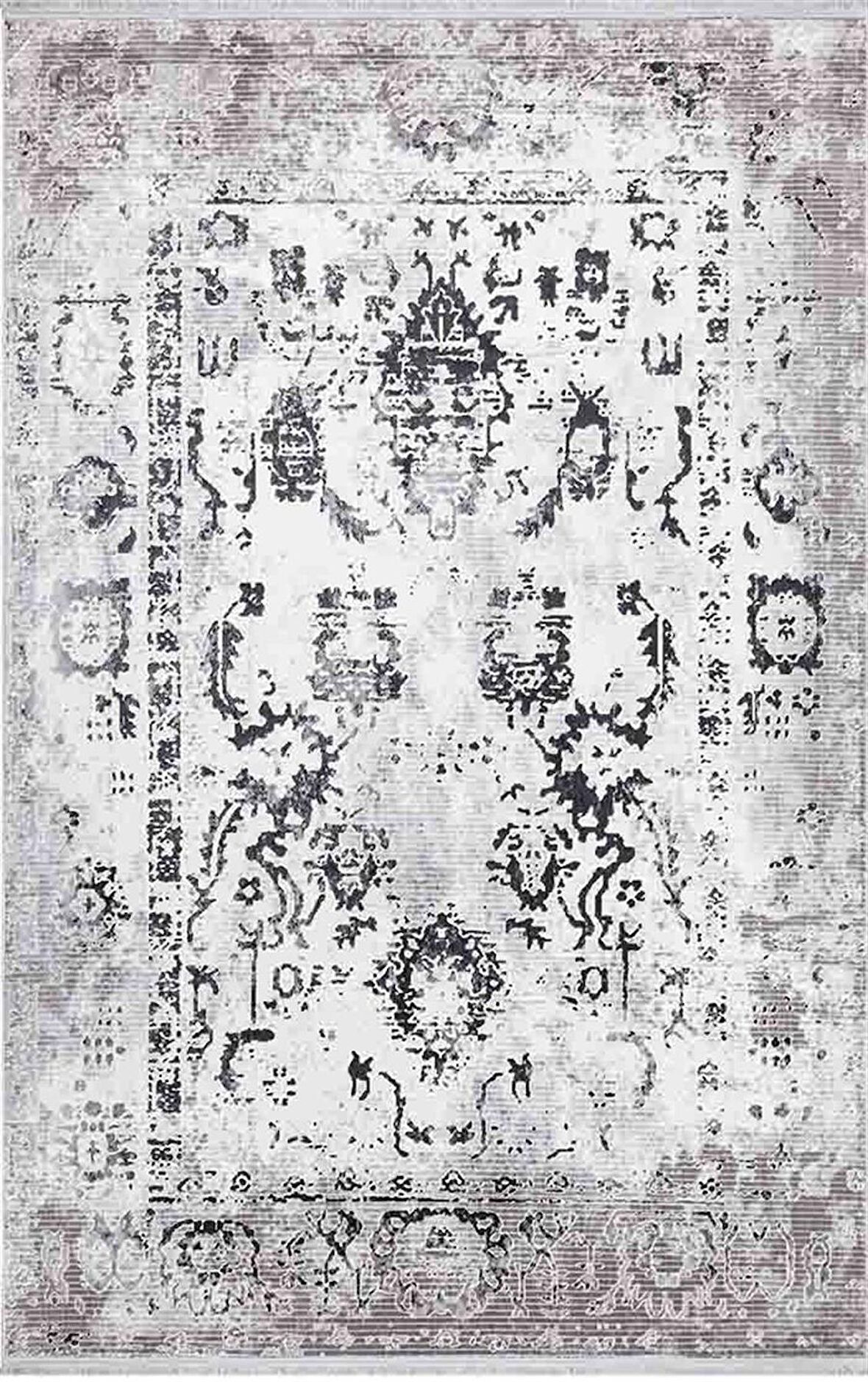 İpek Halı Modern Sedefkar 16557 Gri