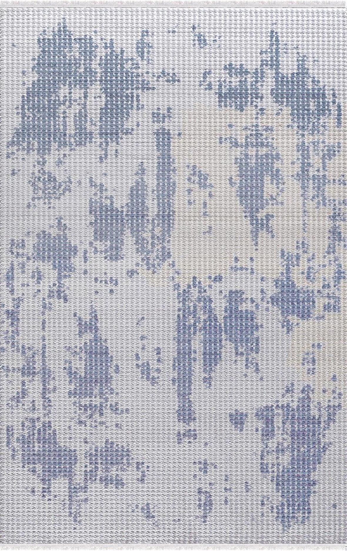 Merinos Halı Modern Diyez 39138 030 Mavi