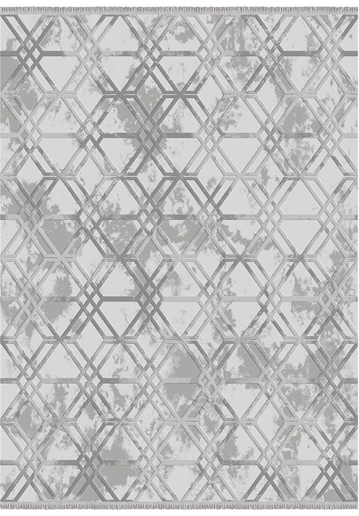 İpek Halı Modern Gaspara 14683 Gri