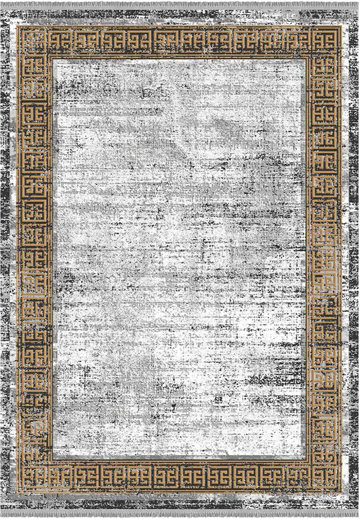 İpek Halı Modern Erva 18114 Gri