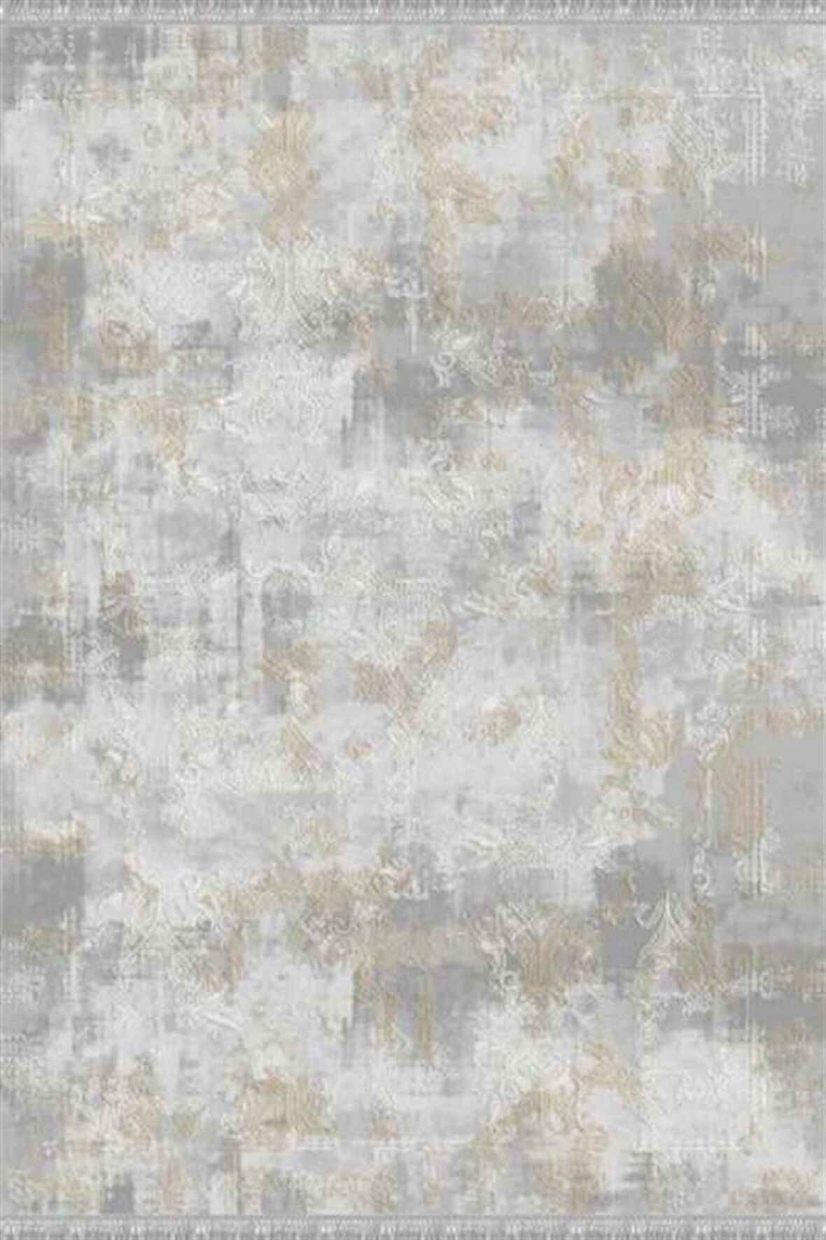İpek Halı Kesme Modern Blossom 13408 Gri