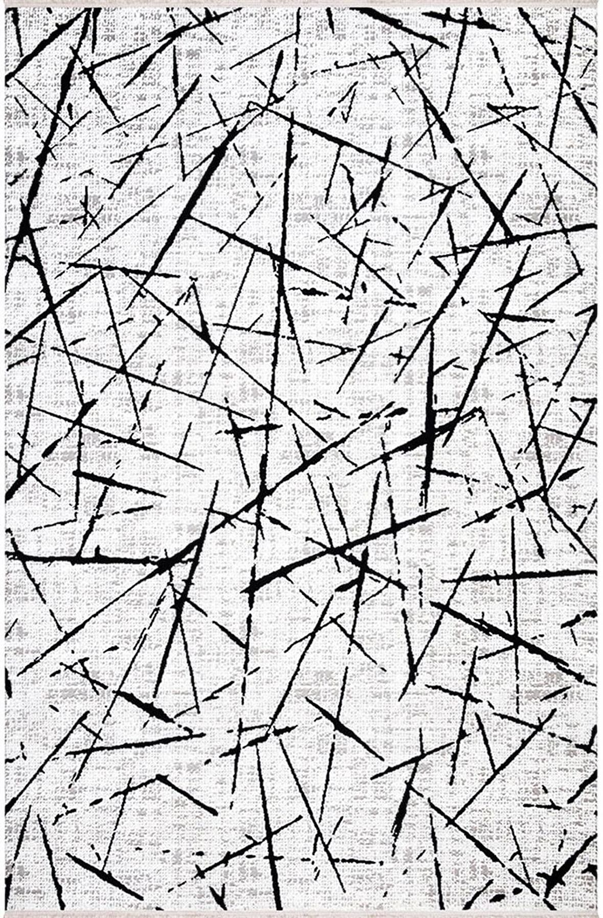 İpek Halı Kesme Modern Gordion 16104 Gri