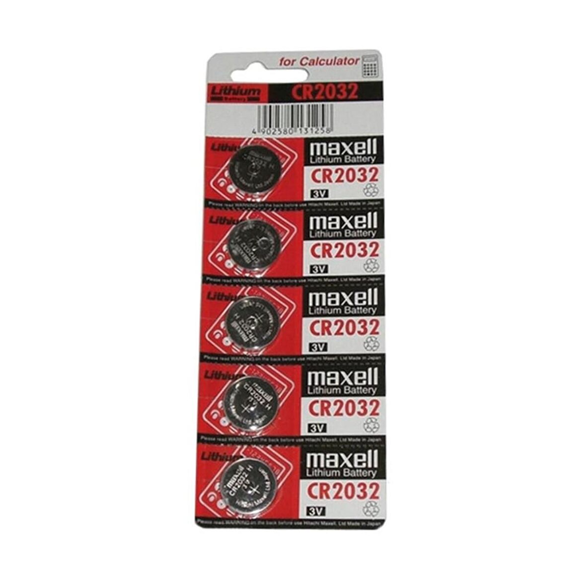 CR 2032 MAXELL LİT.PİL 5Lİ PAKET