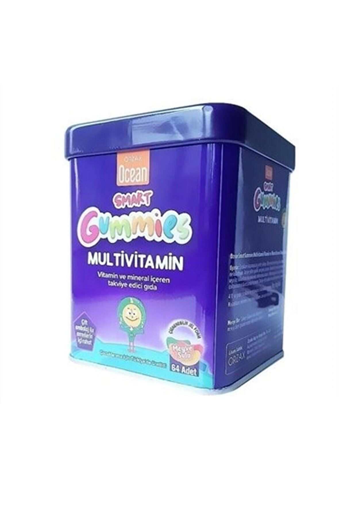 Smart Gumies Multivitamin Meyve Sulu Jel 64 Adet