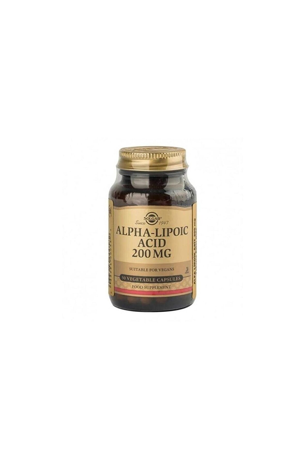 Alpha Lipoic Acid 200 Mg 50 Kapsül