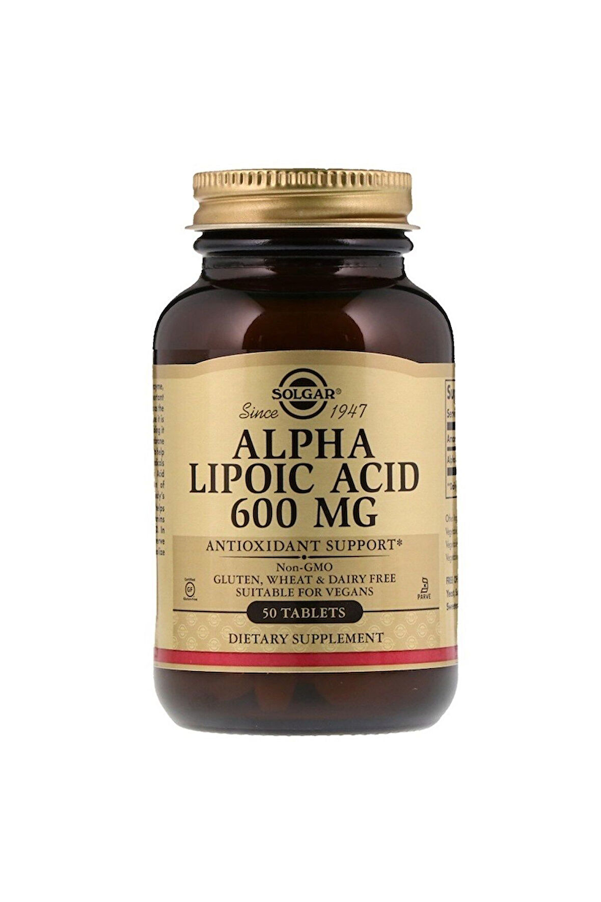 Alpha Lipoic Acid 600 Mg 50 Tb.