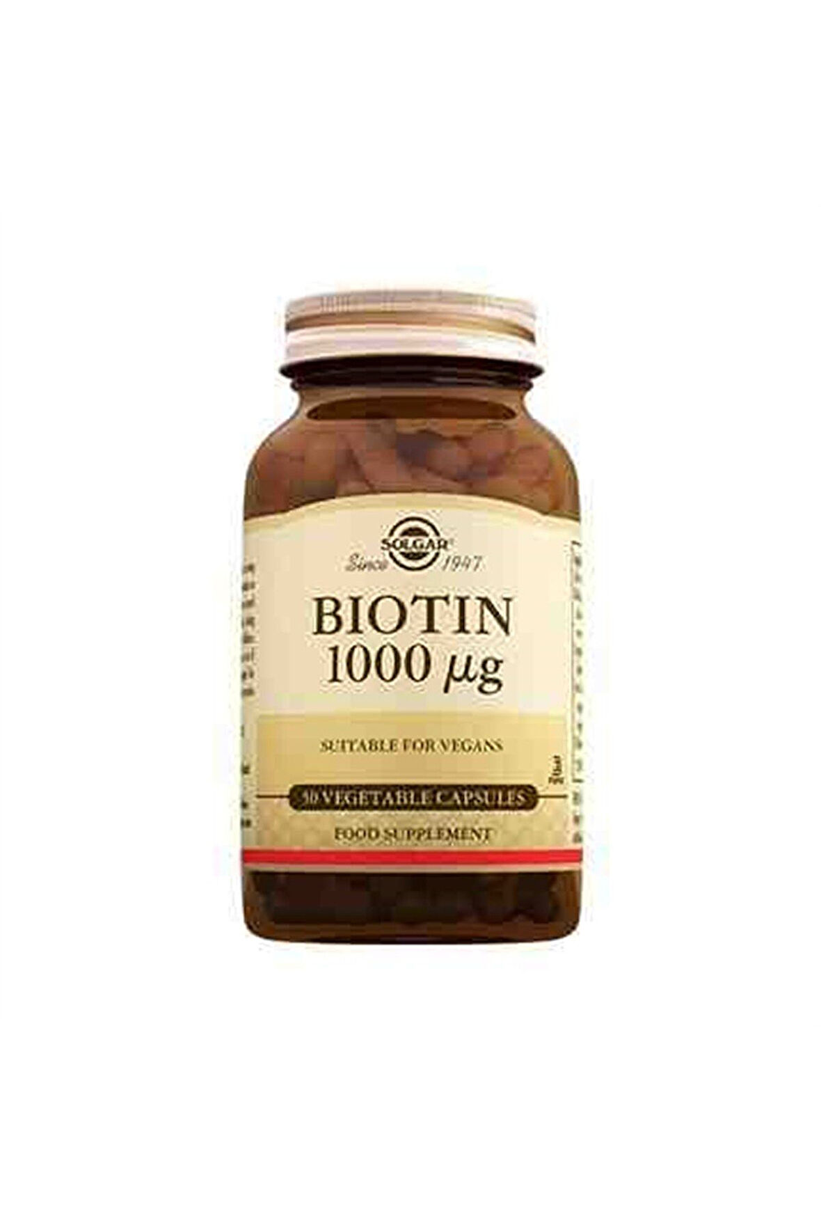 Biotin 1000 Mcg 50 Kapsül