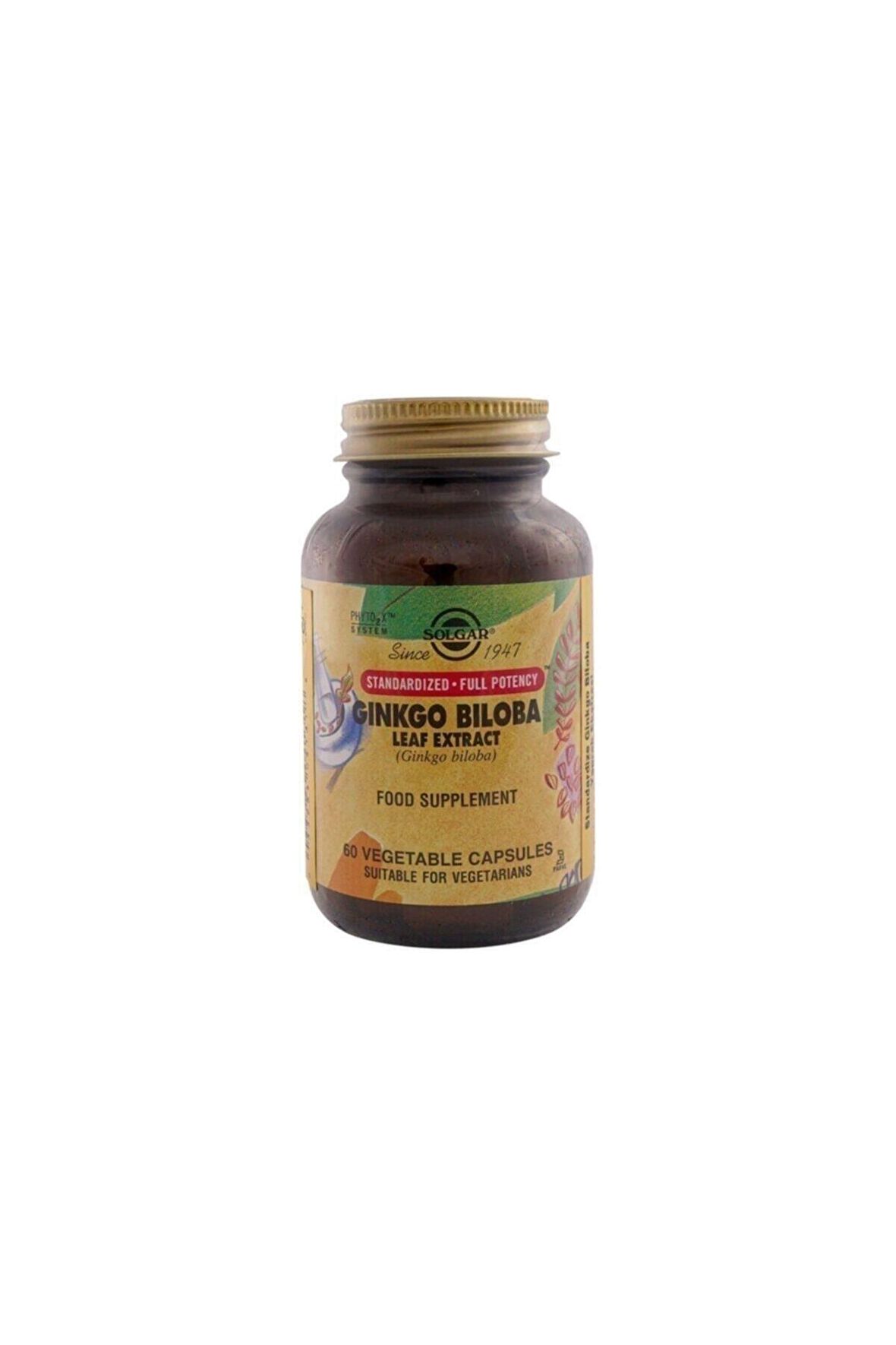 Ginkgo Biloba Leaf Extract 60 Kapsül