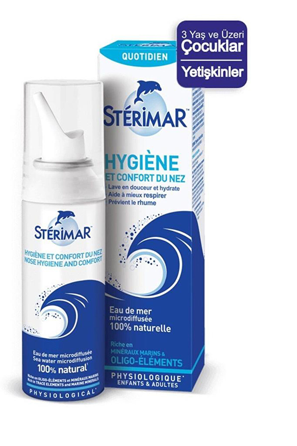 Sterimar Deniz Suyu Burun Spreyi 50 Ml-SKT:01/2027